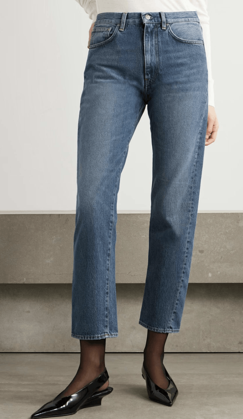 Toteme Toteme Twisted Seam Denim, washed blue 405 Jeans Size 31" - 1 Thumbnail