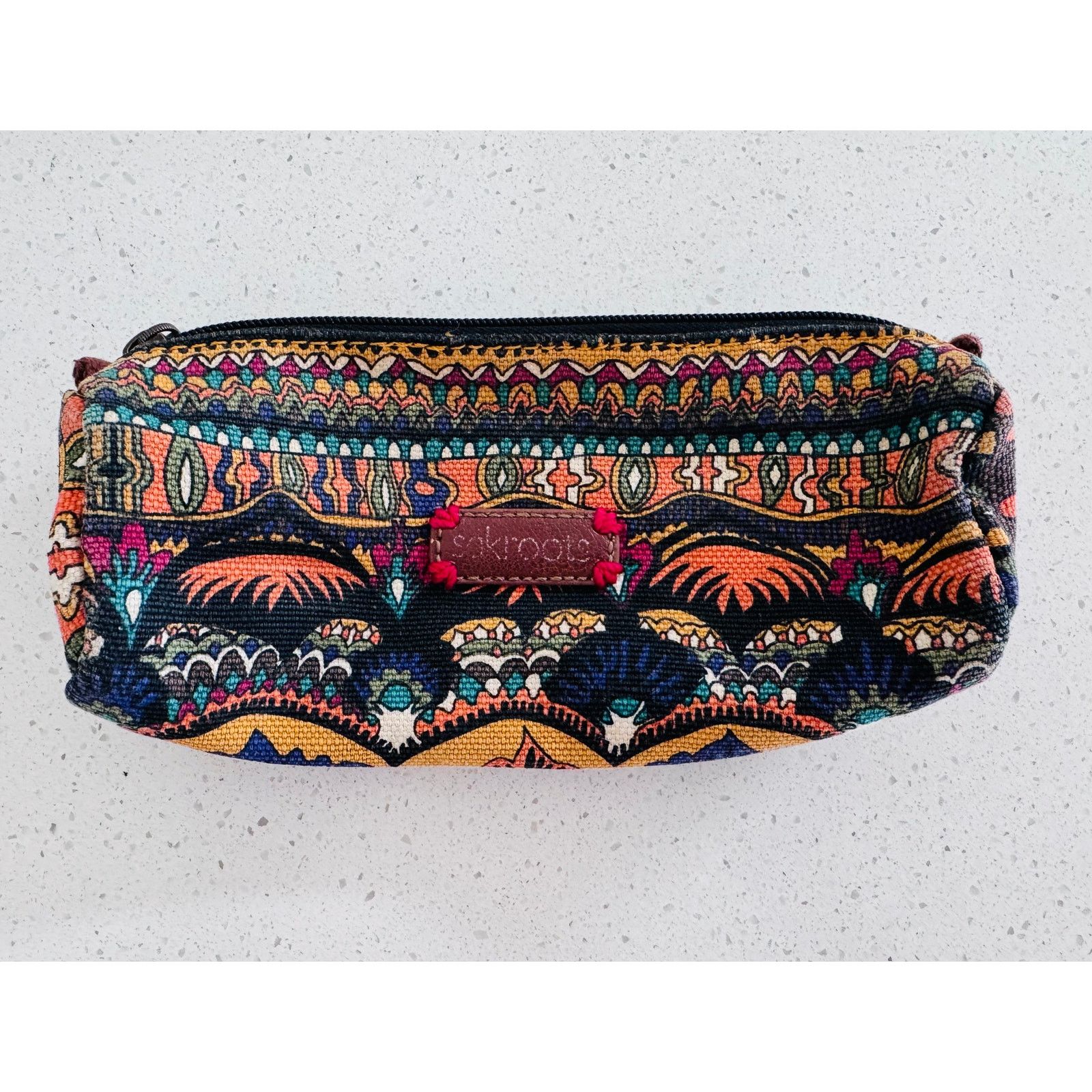 The Sak × Unknown London Black Faux Leather Purse, the Sak Pouch, Coin Pouch, Comb Size ONE SIZE - 4 Thumbnail