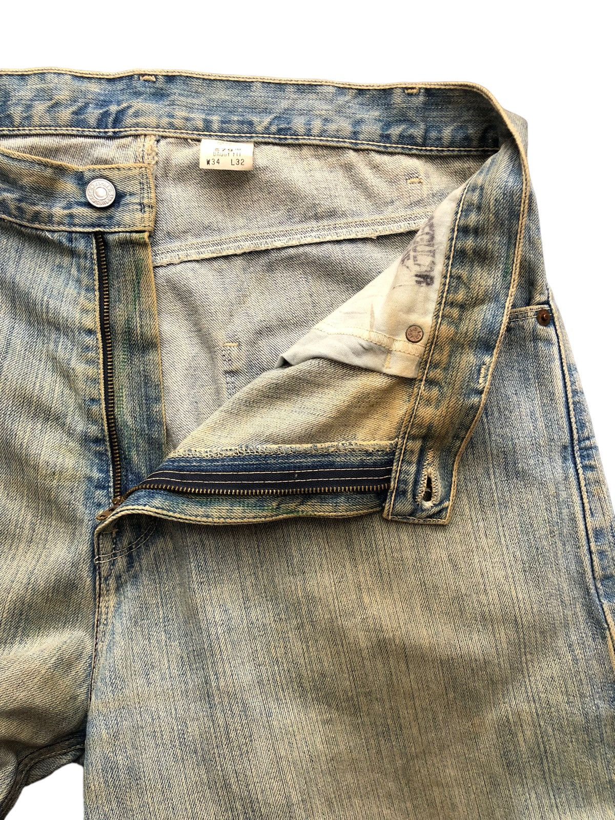 If Six Was Nine 🔥LASTDROP🔥 Vintage Levi's Lot 579 Rusty Baggy Jeans Size US 37 - 9 Thumbnail