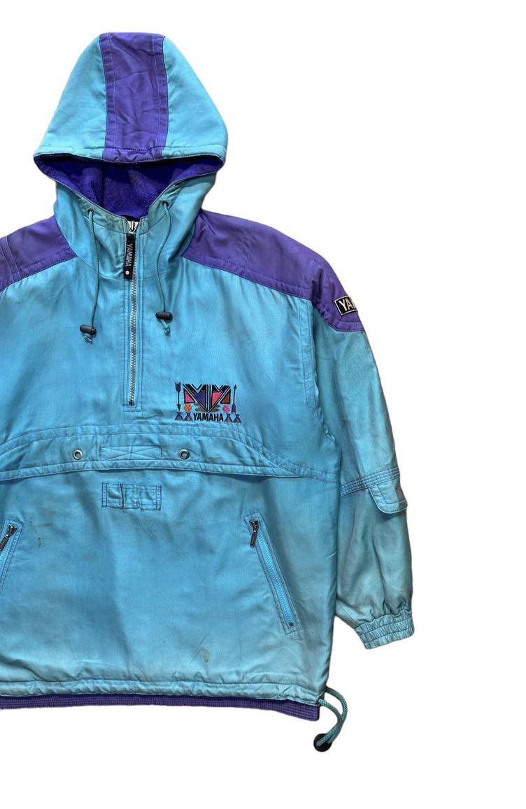 Vintage × Yamaha Vtg Yamaha Hoodie Anorak Jacket Size US XL / EU 56 / 4 - 4 Thumbnail