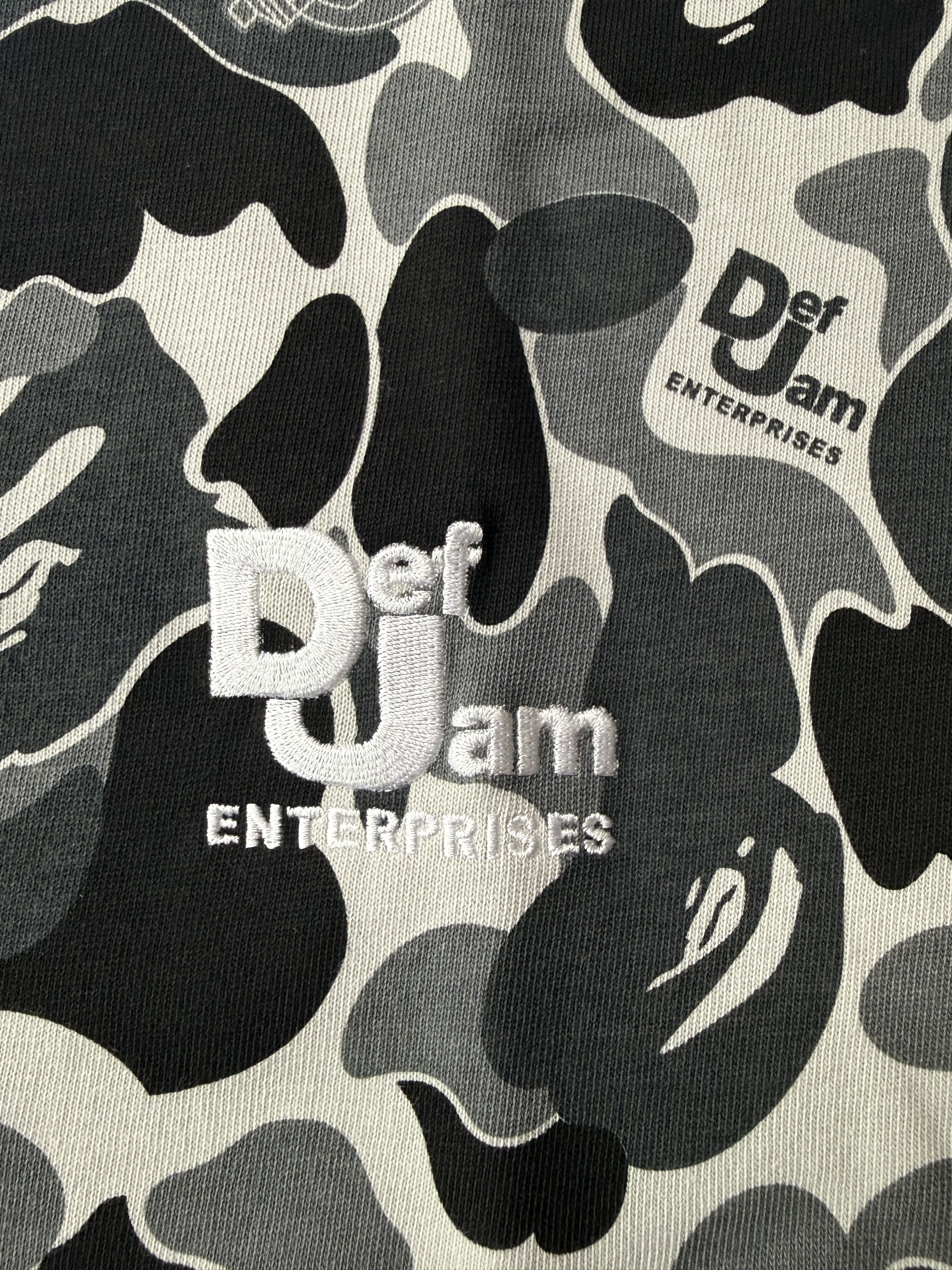 Bape BAPE X DEF JAM CAMO RELAXED FIT TEE Size US L / EU 52-54 / 3 - 4 Thumbnail