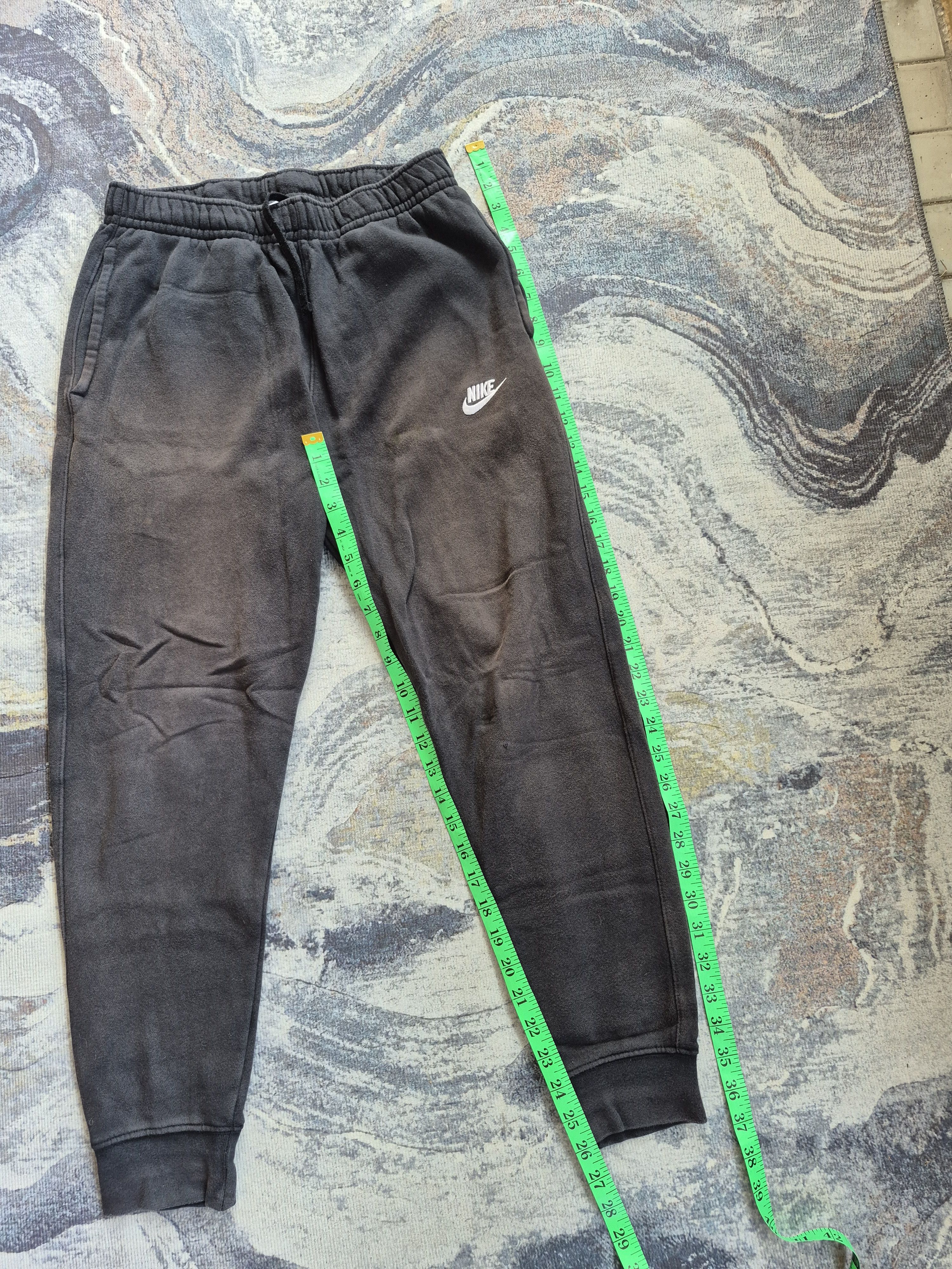 Nike 🔥 Nike Small Swoosh Sweat Pants Joggers Size US 27 - 10 Thumbnail