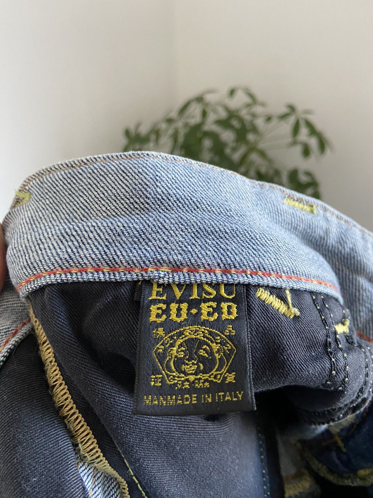 Evisu × Japanese Brand Evisu y2k washed out jeans big pockets logo zip bell-bottom Size US 27 - 7 Thumbnail