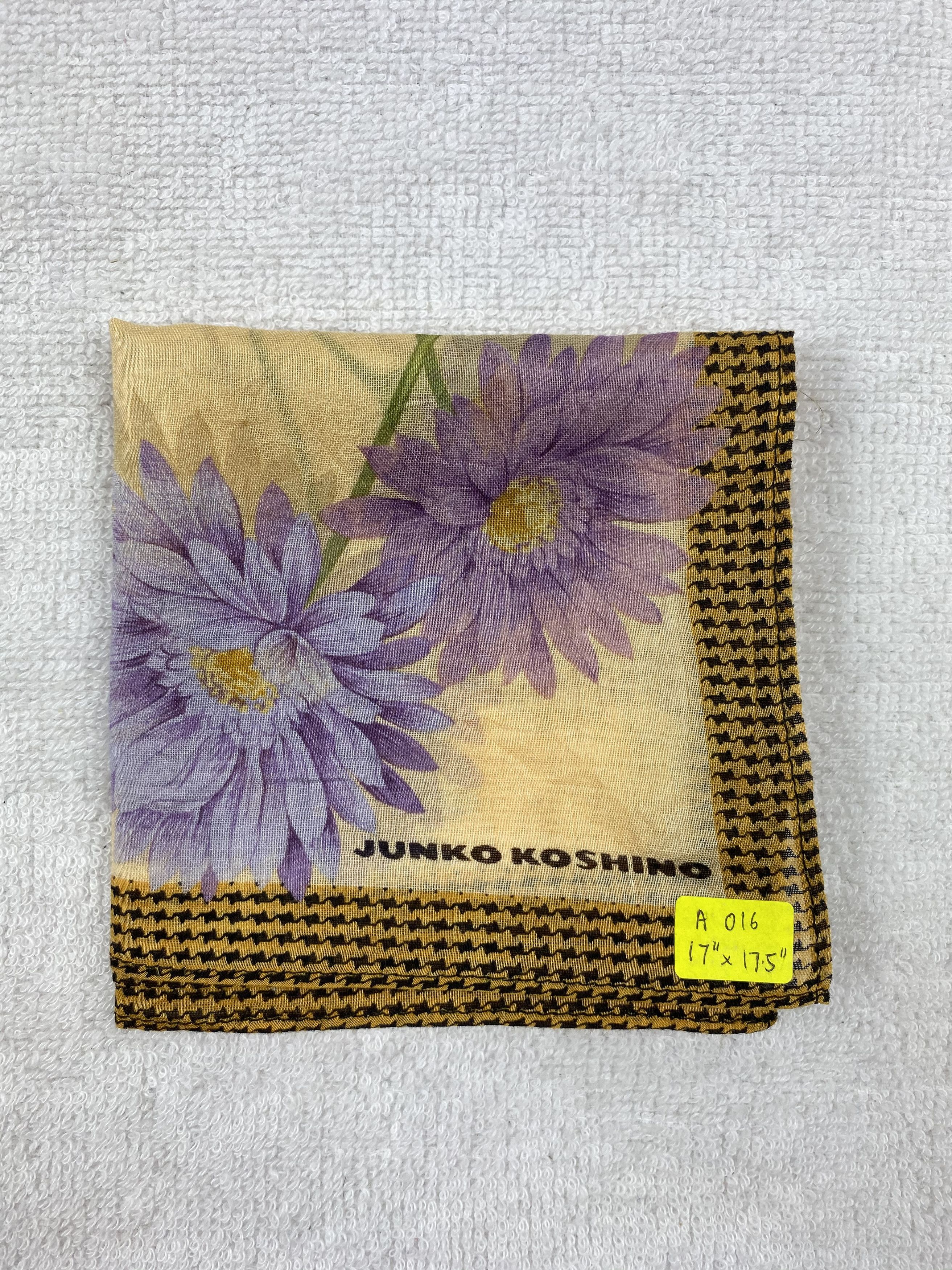 Japanese Brand × Mr. Junko × Vintage Junko Koshino Handkerchief / Bandana / Neckerchief Size ONE SIZE - 6 Thumbnail