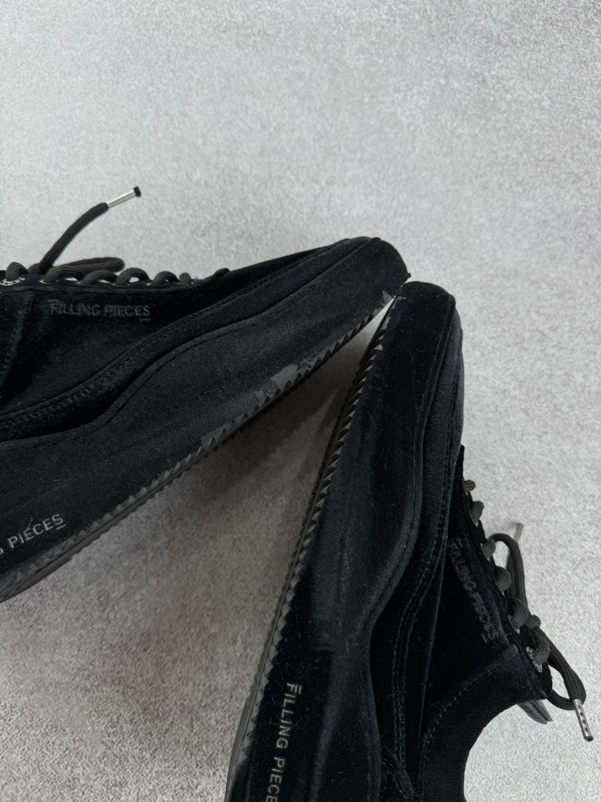 Filling Pieces Filling Pieces Low Eva Velvet Black Sneakers Size 38 Size US 8 / IT 38 - 13 Thumbnail