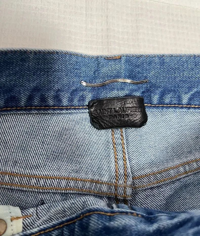 Saint Laurent Paris Saint Laurent Paris SLP Blue Jeans. Size US 30 / EU 46 - 3 Thumbnail