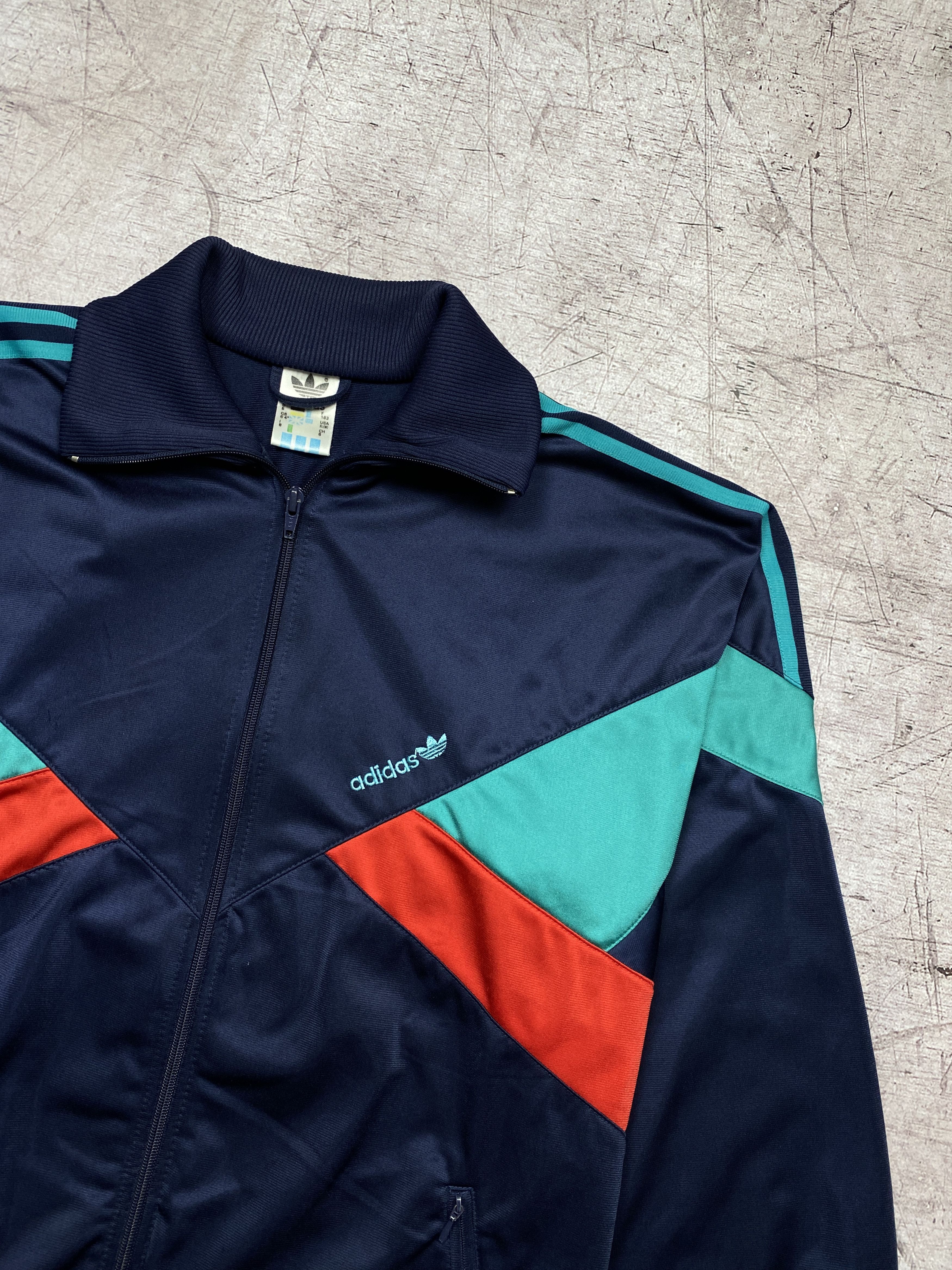 Adidas Adidas 90s Vintage Track Top Jacket Size US XL / EU 56 / 4 - 2 Thumbnail