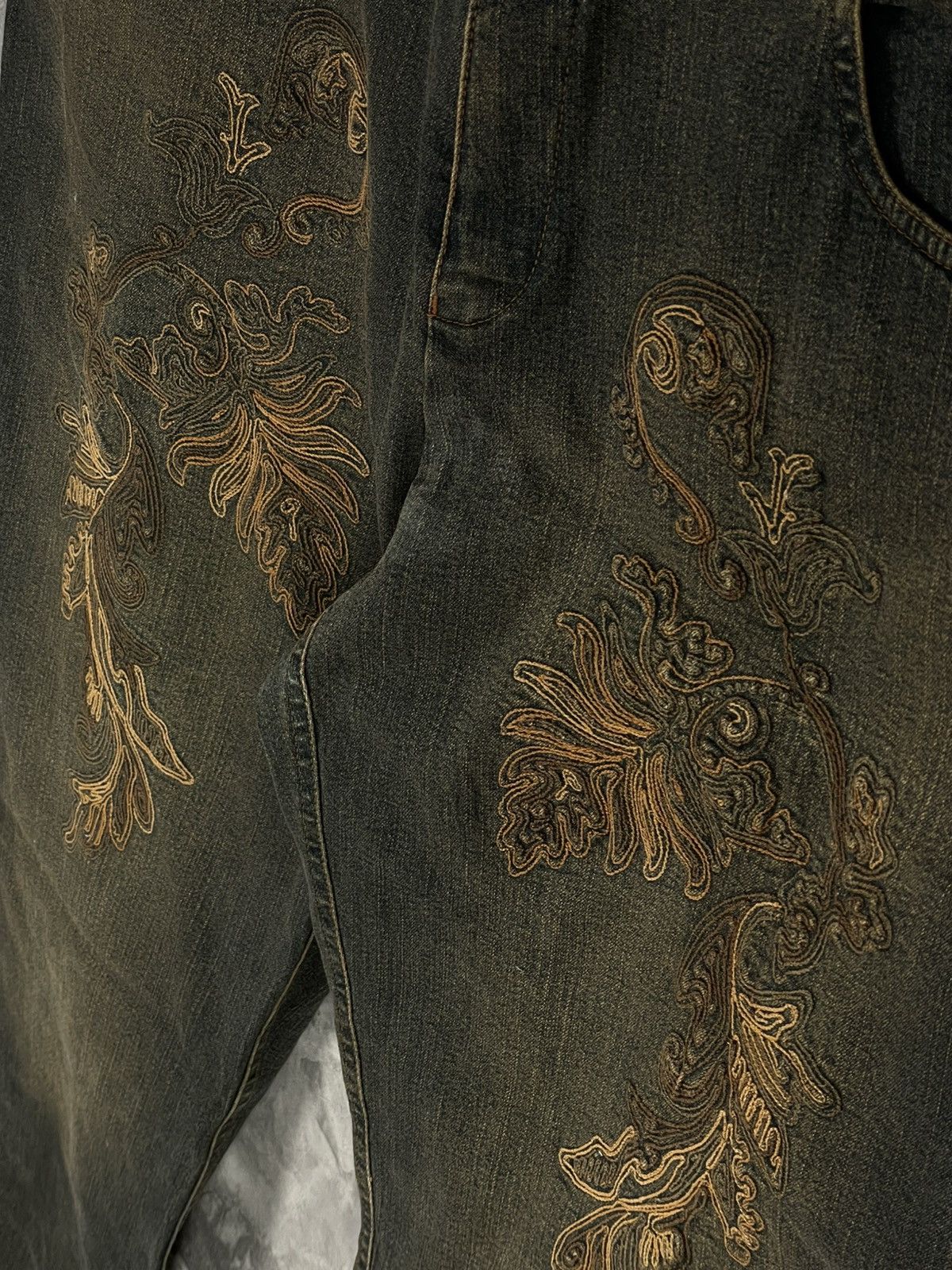 Hysteric Glamour × If Six Was Nine × Vintage Vintage Diesel Style jeans distressed faded brown denim y2k Size US 32 / EU 48 - 8 Thumbnail