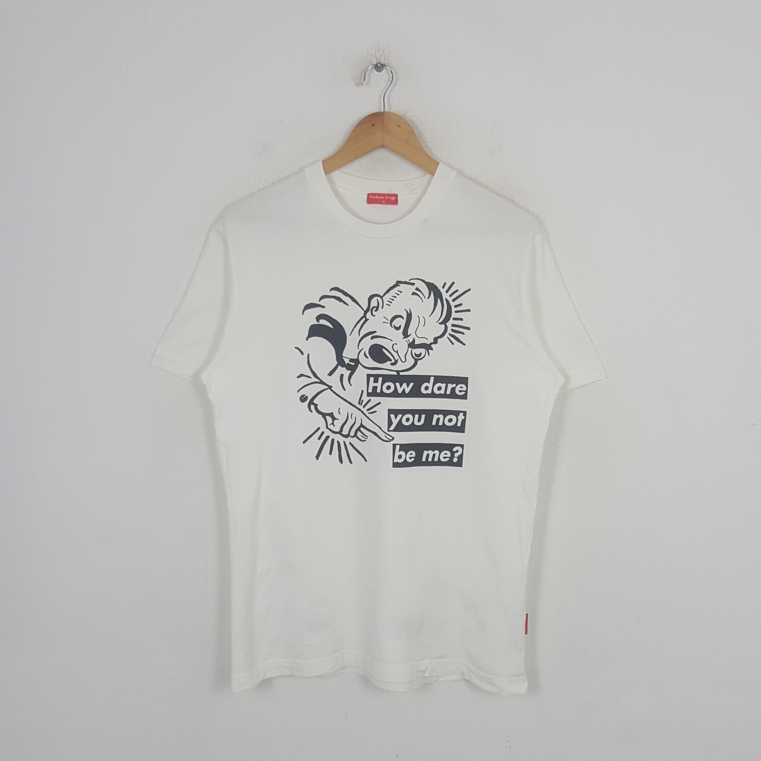 Barbara Kruger Vintage Barbara Kruger Japanese Brand Tshirt C299N71 Size US M / EU 48-50 / 2 - 1 Thumbnail