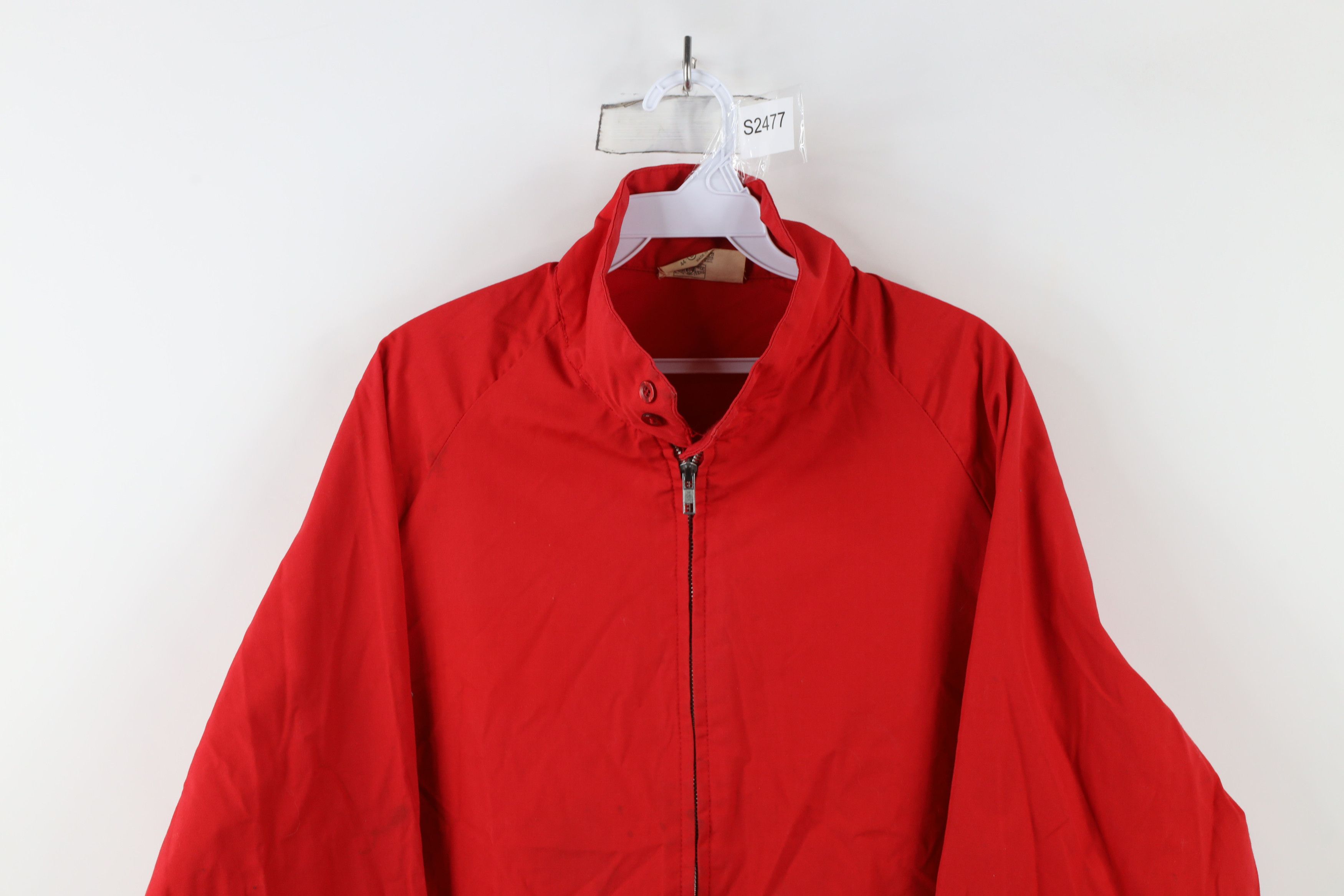 Vintage Vintage 70s Streetwear Full Zip Cafe Racer Bomber Jacket USA Size US L / EU 52-54 / 3 - 2 Thumbnail
