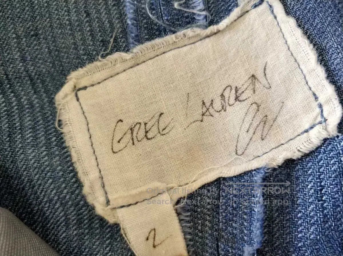 Greg Lauren Greg Lauren Craftsmanship Denim Blazer. Size US M / EU 48-50 / 2 - 7 Thumbnail