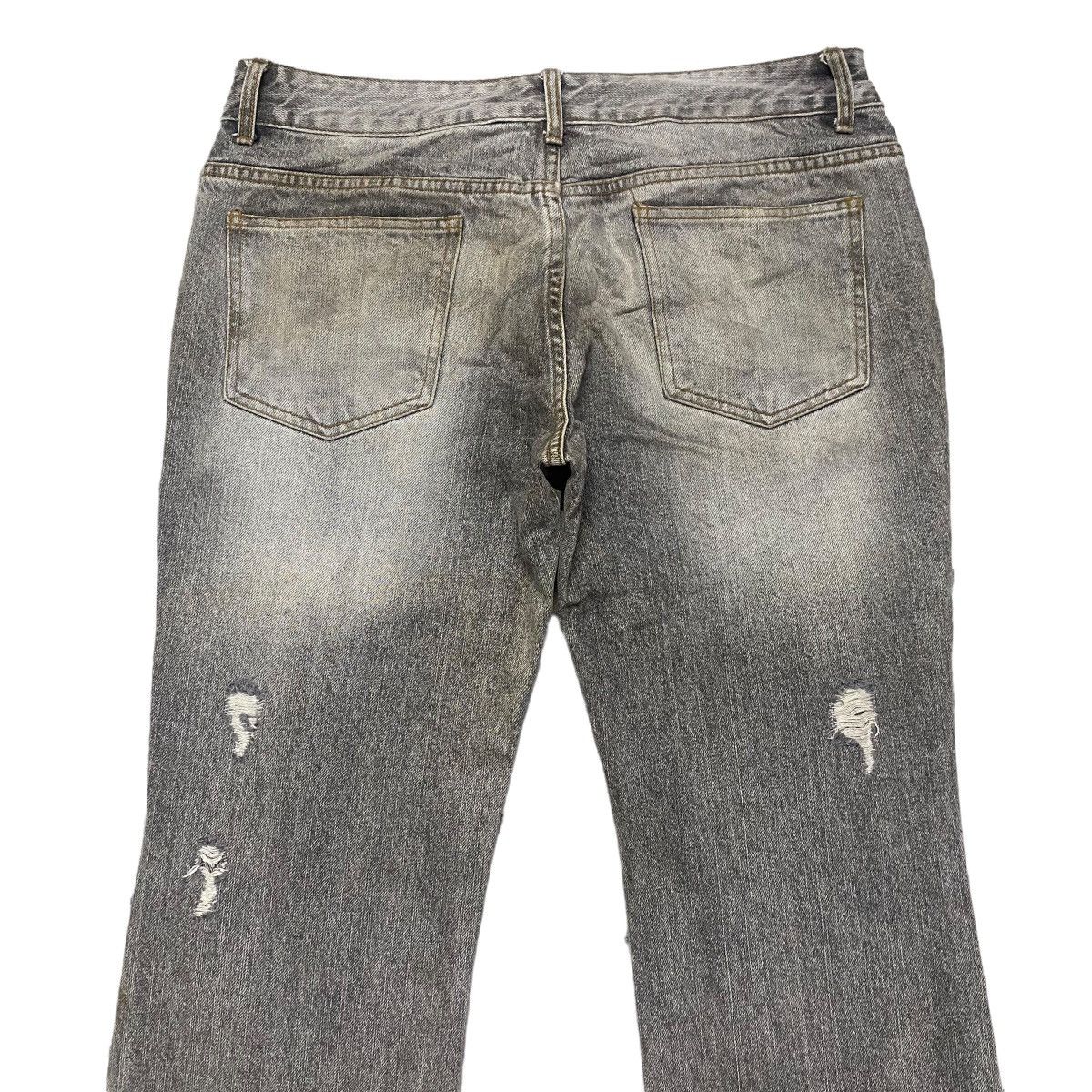 GOSTAR DE FUGA FUGA Distressed Denim Flare Jeans Size US 32 / EU 48 - 9 Thumbnail
