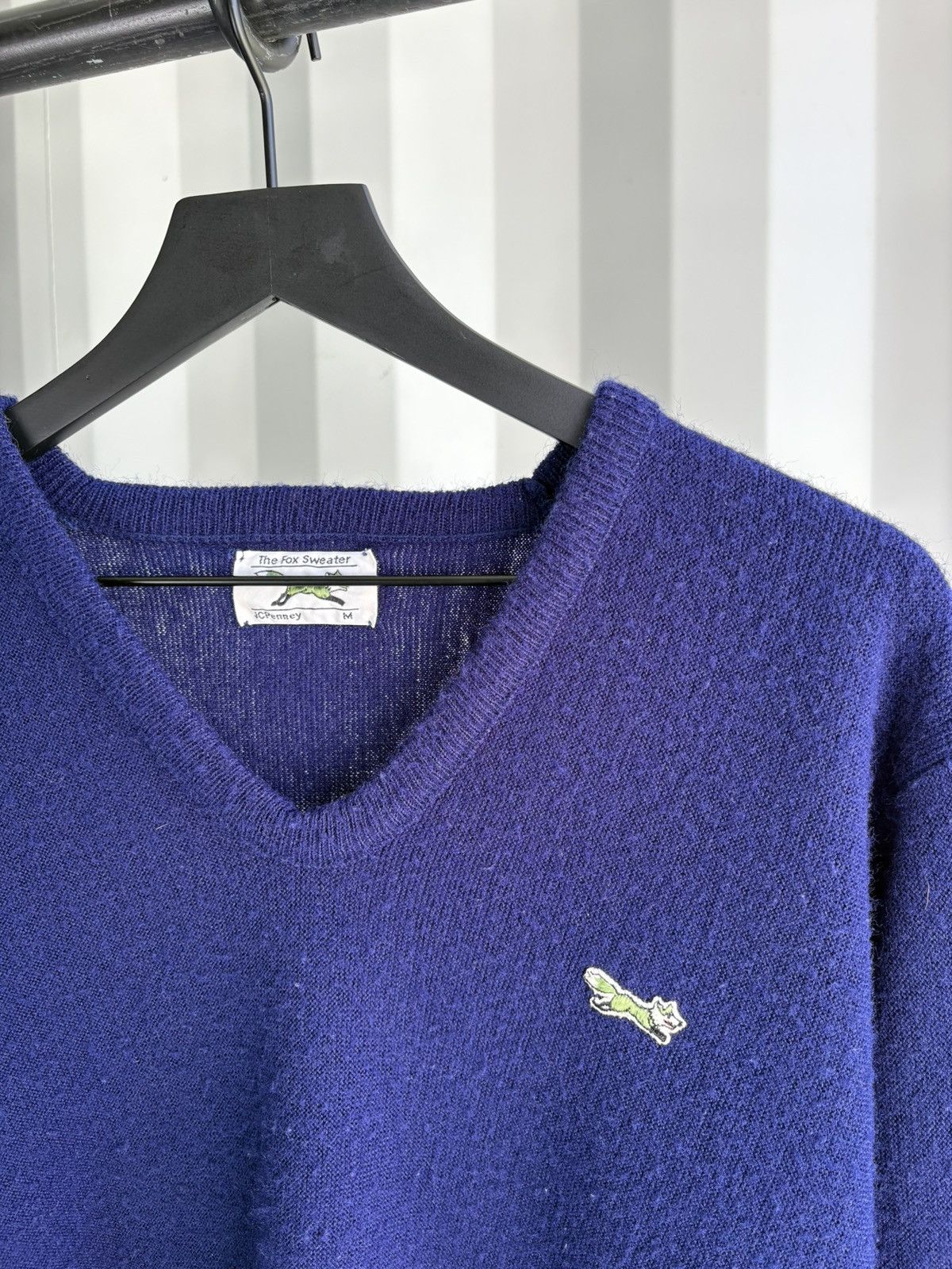 Vintage The Fox Sweater V Neck Lacoste Size US M / EU 48-50 / 2 - 3 Thumbnail