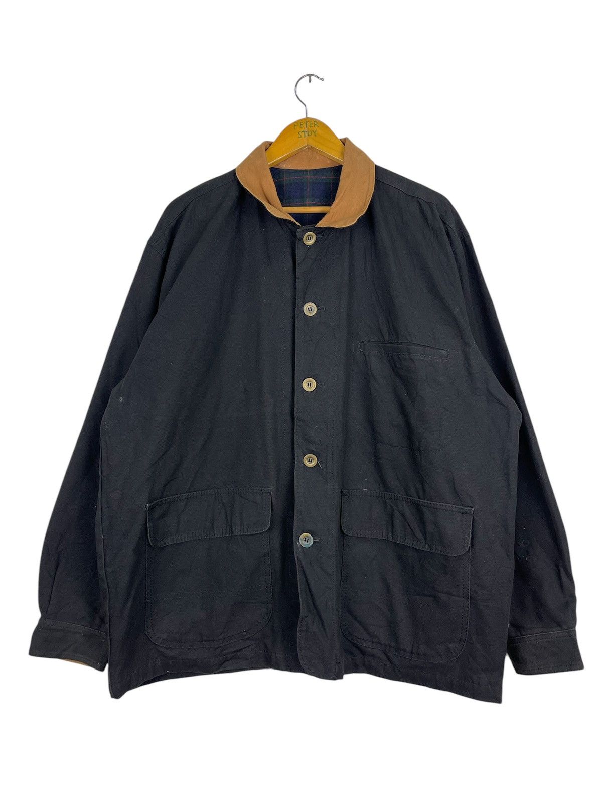 Vintage Vintage Unbranded Cotton Jacket Size US L / EU 52-54 / 3 - 1 Thumbnail