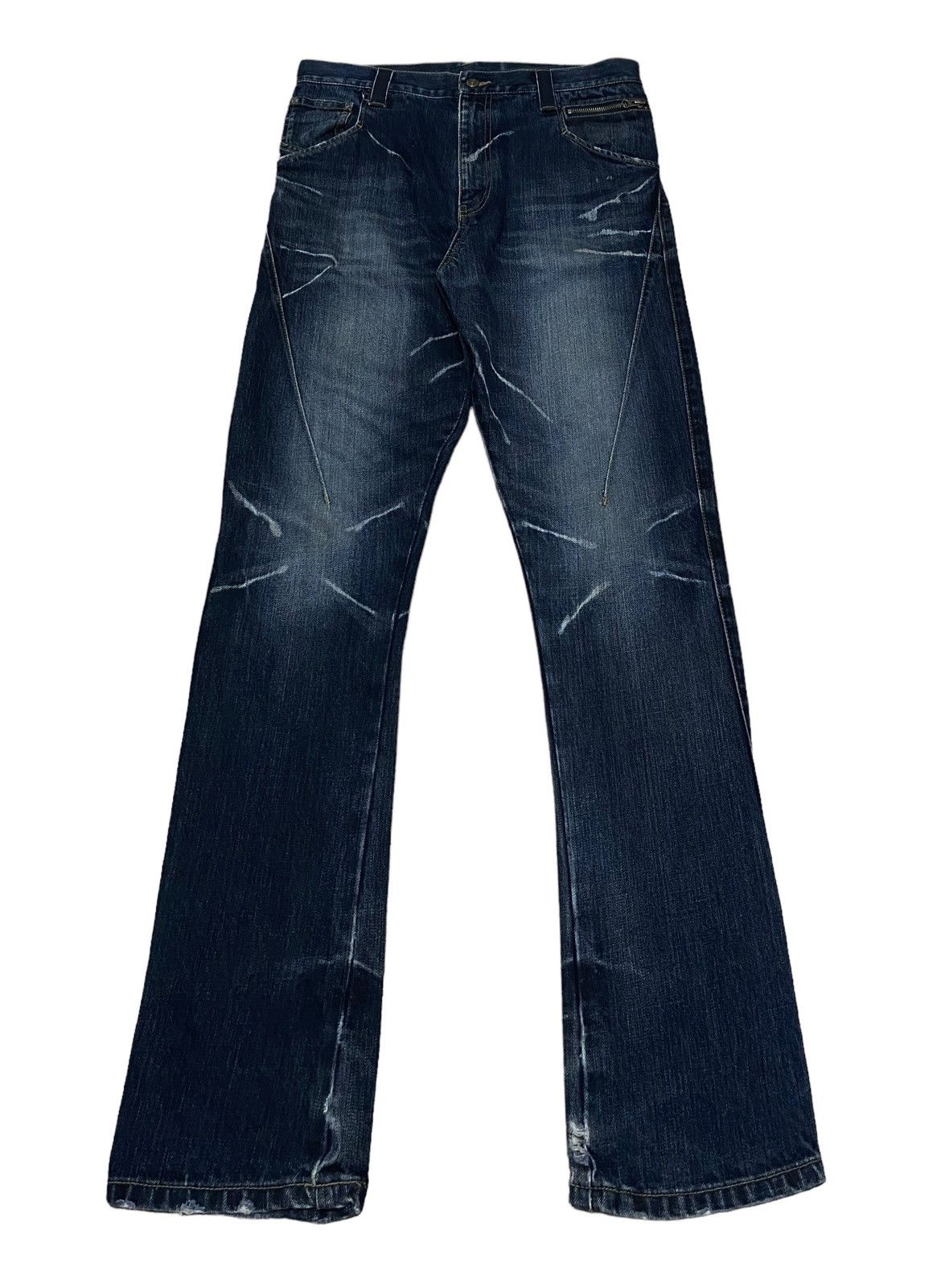 If Six Was Nine × PPFM Very Rare Design Vintage Brand PPFM Tactical Jeans 1990s Size US 34 / EU 50 - 1 Thumbnail