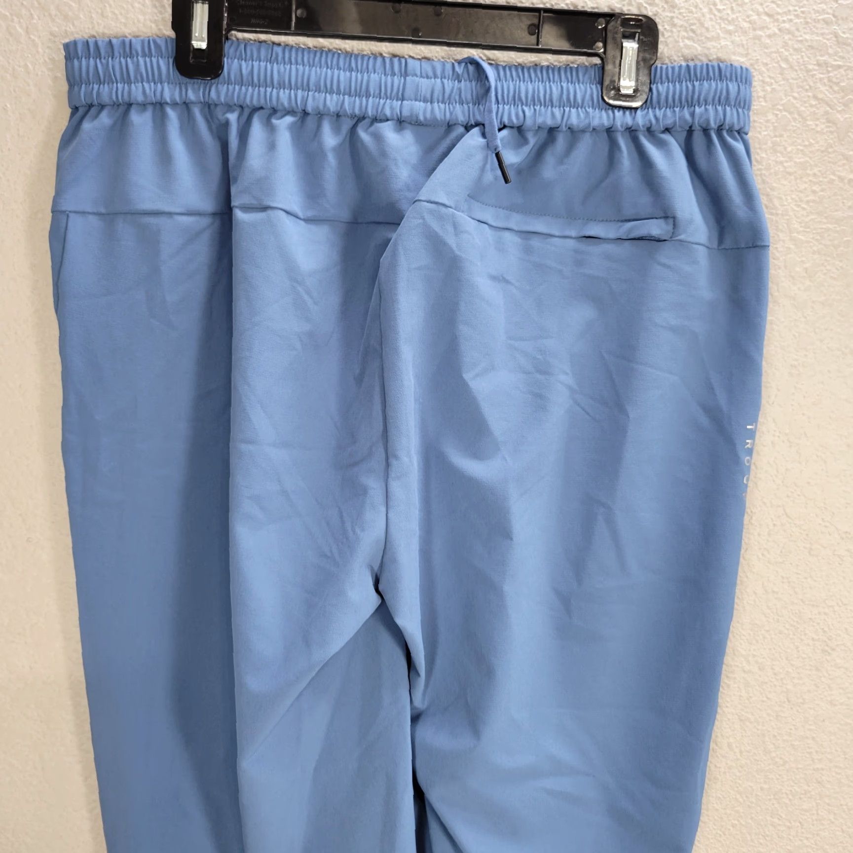 Vintage Women's Troop Blue Jogger Pants Elastic Waist Pockets Tapered XL Size XS? Size 40" / US 18 - 7 Thumbnail