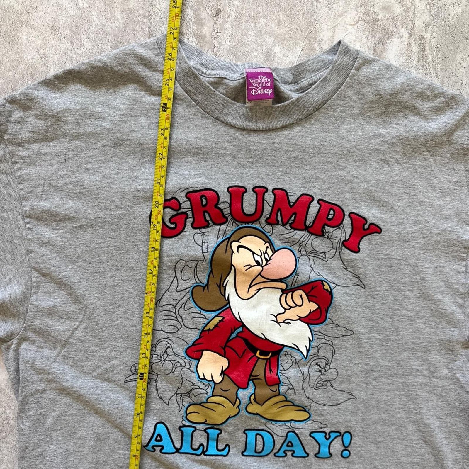 Disney Vintage 90s disney grumpy t shirt Size US XL / EU 56 / 4 - 5 Thumbnail