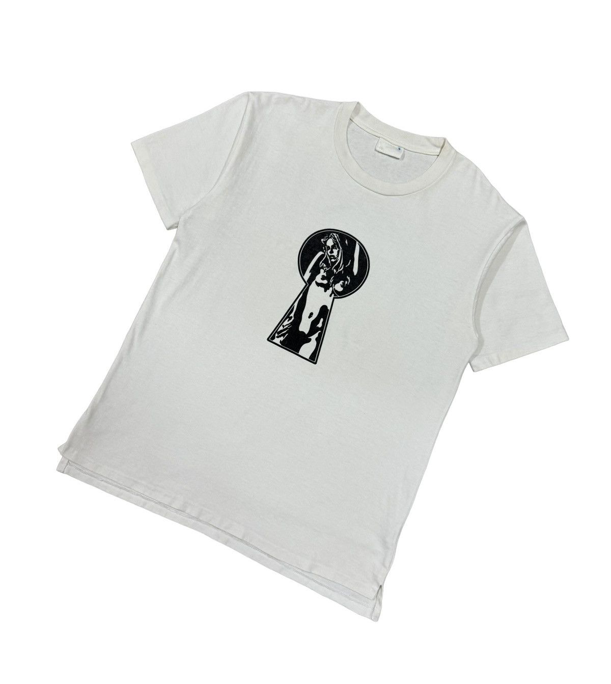 Hysteric Glamour Vtg🔥Hysteric Glamour Peeping Glamour Printed Tee Size US L / EU 52-54 / 3 - 6 Thumbnail