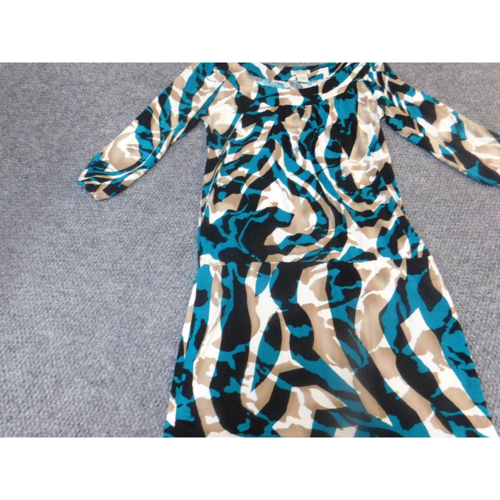 Vintage Vertigo Womens dress Medium long A-line Dress Family? Size M / US 6-8 / IT 42-44 - 4 Thumbnail