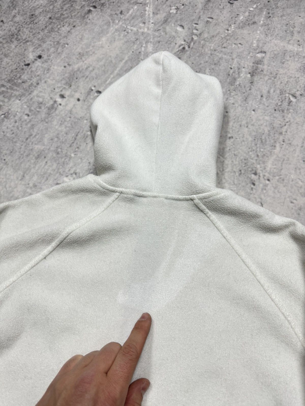 Carhartt × Vintage Carhartt wmns zip hoodie white fleece Y2K Size M / US 6-8 / IT 42-44 - 6 Thumbnail