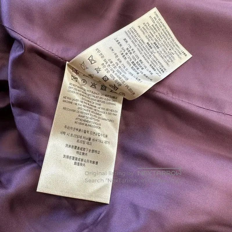 Burberry Burberry Red Cashmere Coat for Women. Size L / US 10 / IT 46 - 6 Thumbnail