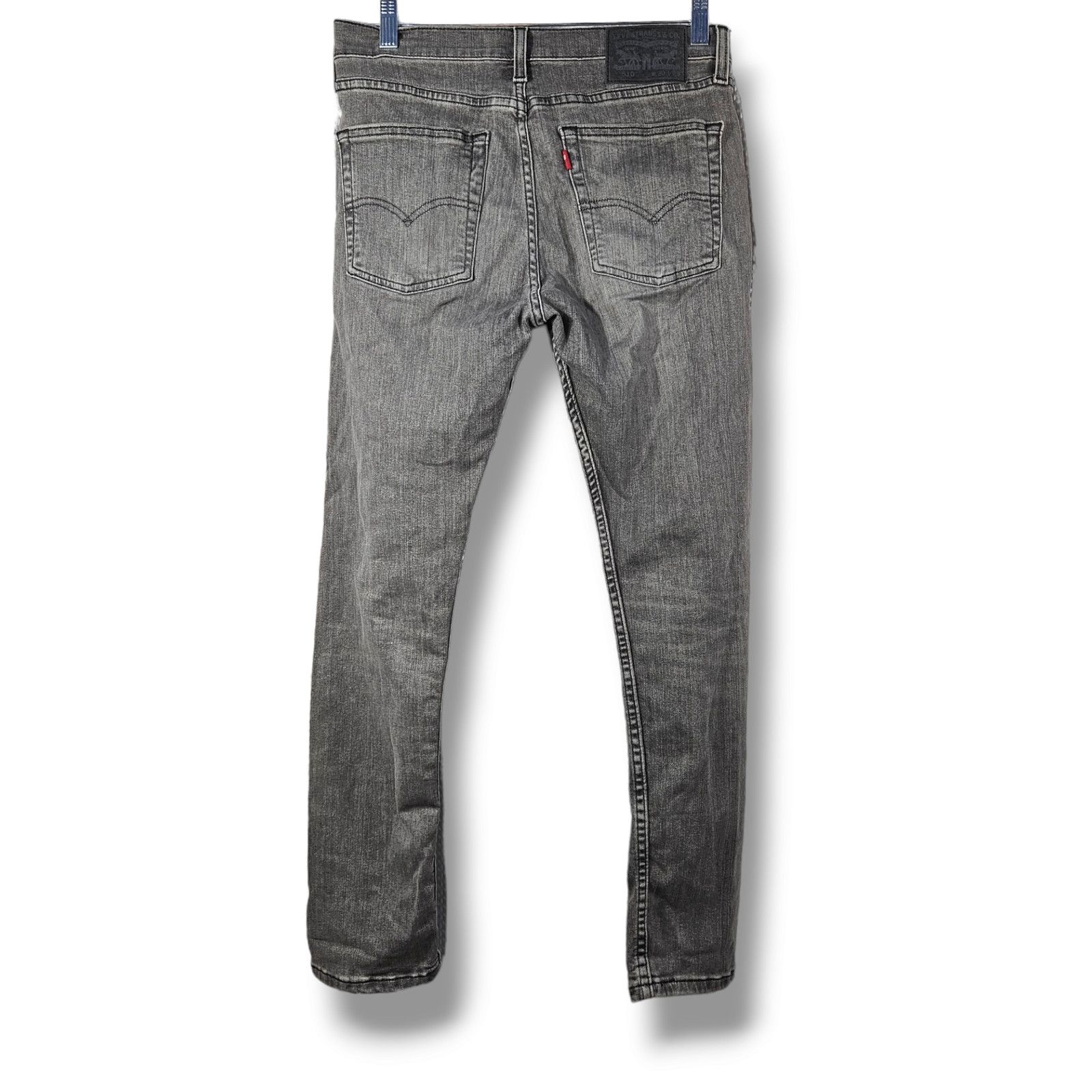 Levi's EUC Levi's 510 Skinny Flex Stretch Fit Jeans Sz. 30x28 Black Size US 30 / EU 46 - 2 Thumbnail