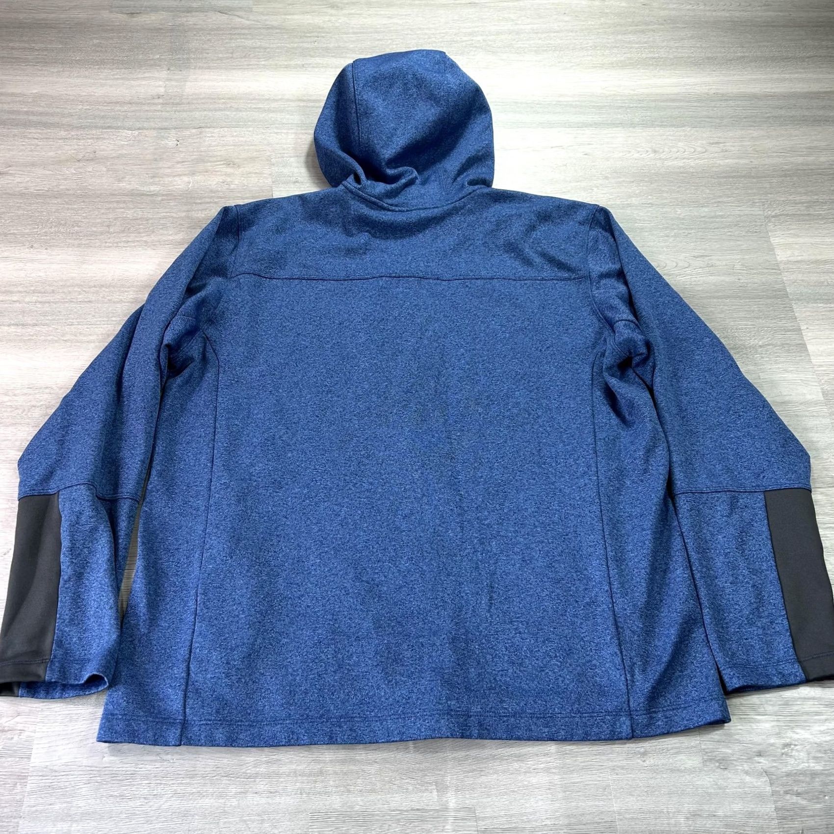 The North Face The North Face Jacket Mens XL Blue Hooded Full Zip Softshell Hiking Outdoor Size US XL / EU 56 / 4 - 2 Thumbnail