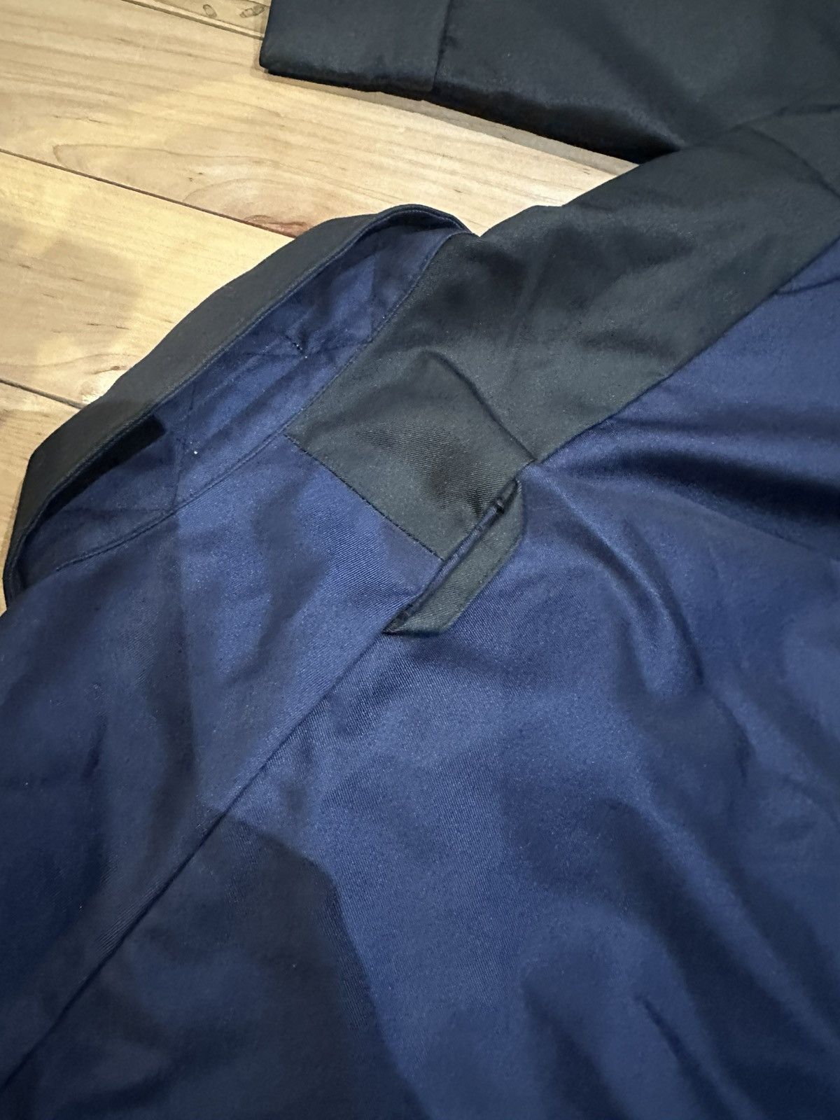 Engineered Garments Colorblock Patchwork Long Sleeve Button Up Shirt Navy Blue Size US M / EU 48-50 / 2 - 5 Thumbnail