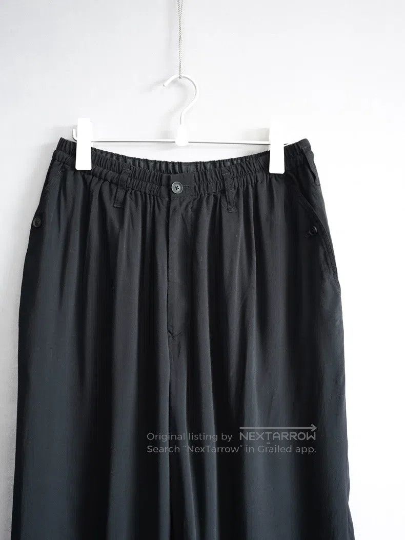 Yohji Yamamoto Yohji Yamamoto size 3 24SS pleated rayon slacks pants Size US 30 / EU 46 - 4 Thumbnail
