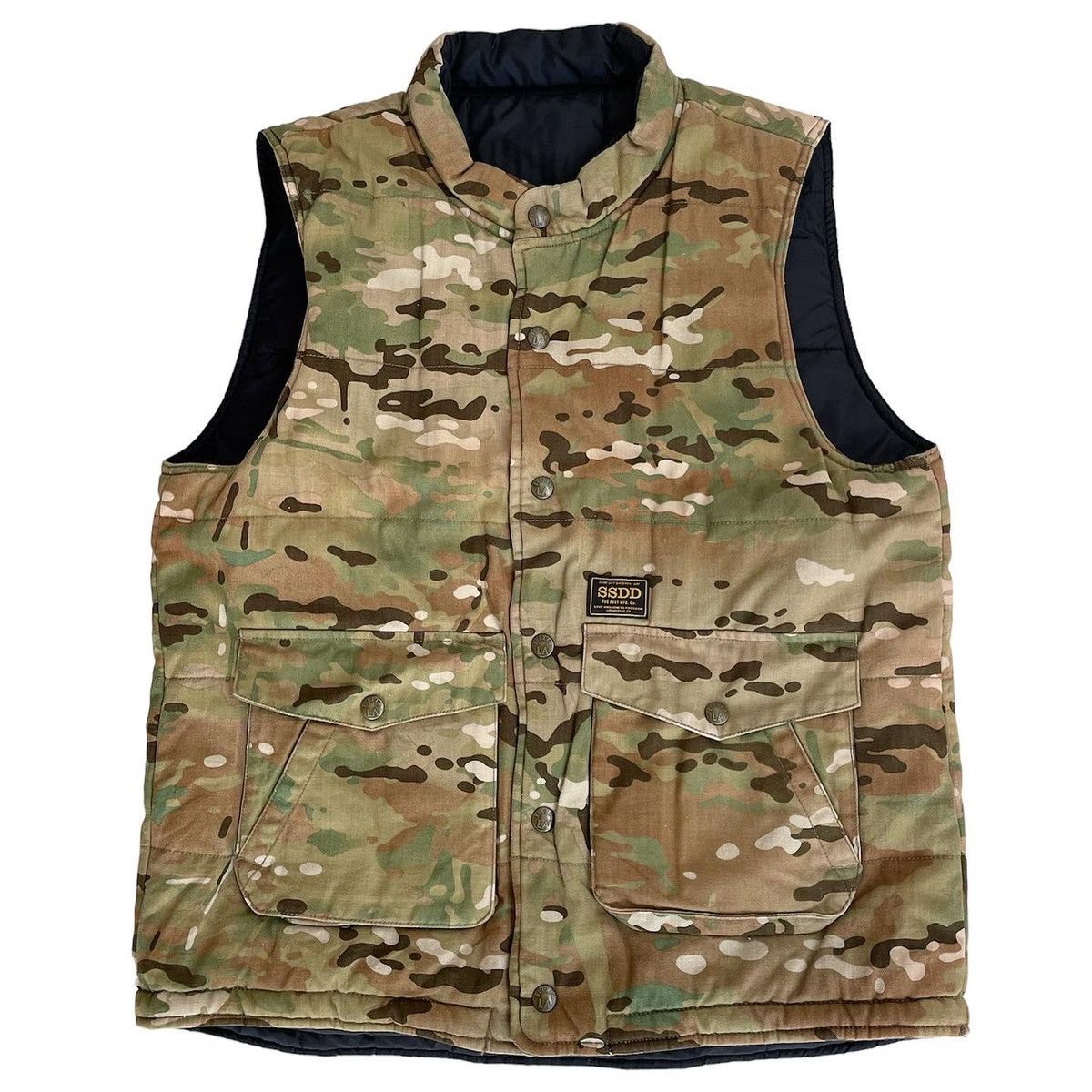 FUCT FUCT Co, SSDD Camo Reversible Tactical Vest Size US M / EU 48-50 / 2 - 2 Thumbnail