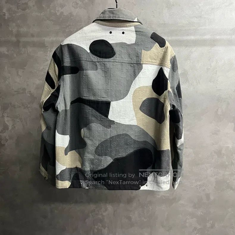 Louis Vuitton Louis Vuitton Multi-color geometric portrait collage denim Size US S / EU 44-46 / 1 - 5 Thumbnail