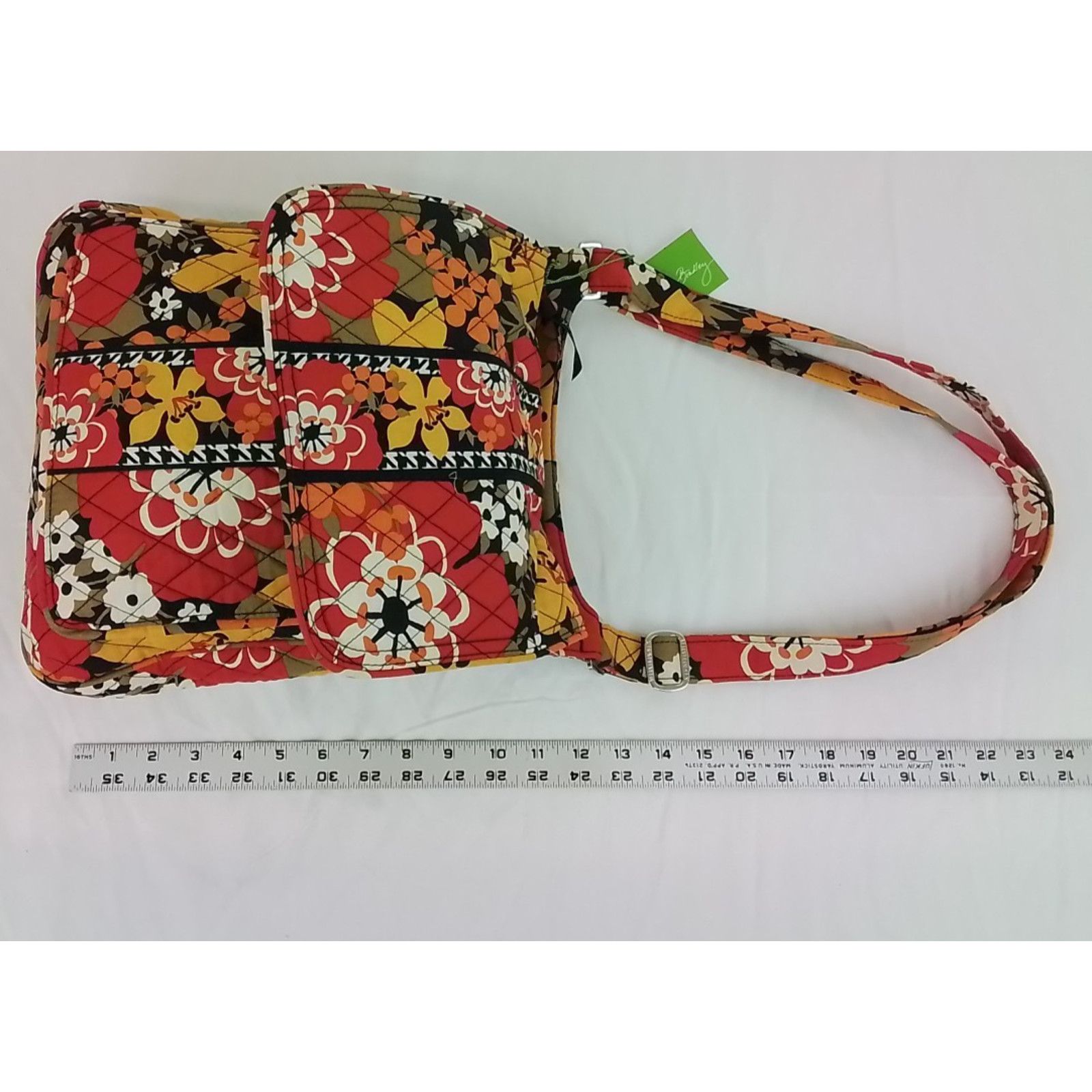 Vera Bradley Vera Bradley Mailbag Crossbody Purse Bittersweet Pattern NWT Size ONE SIZE - 16 Thumbnail