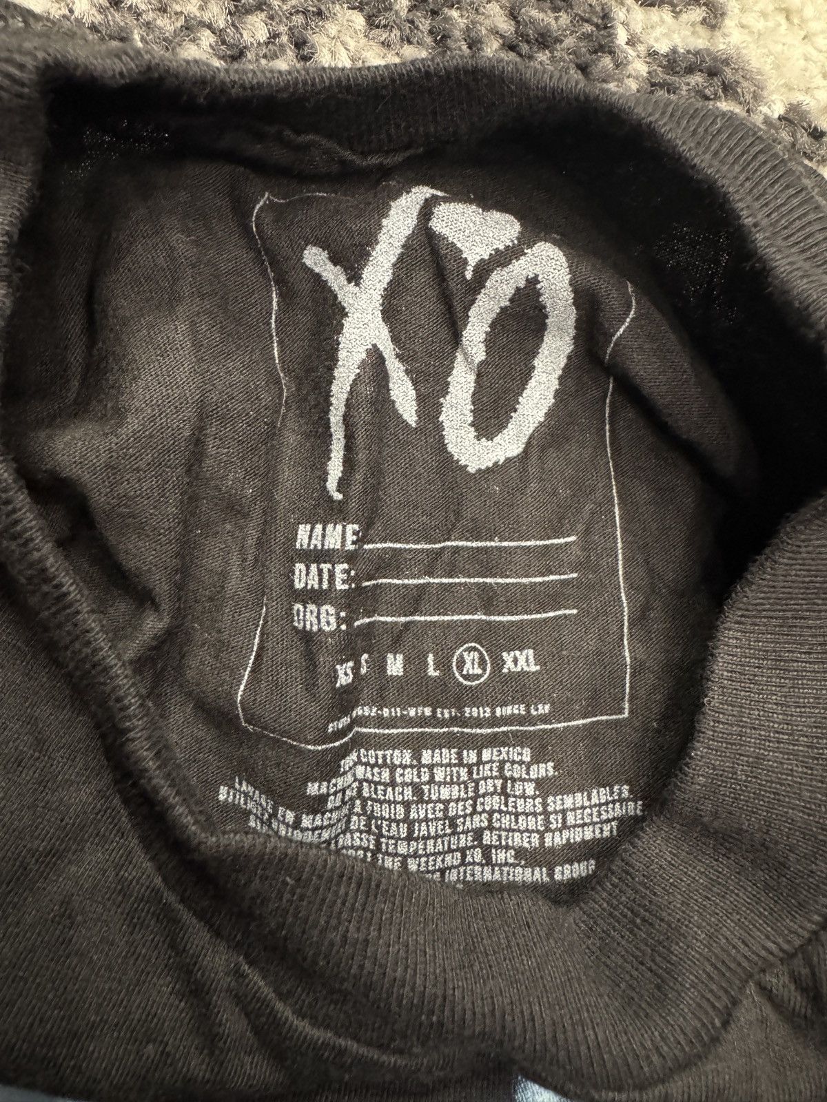 The Weeknd The Weeknd Blinding Lights Remix Black Tee Size US XL / EU 56 / 4 - 5 Thumbnail