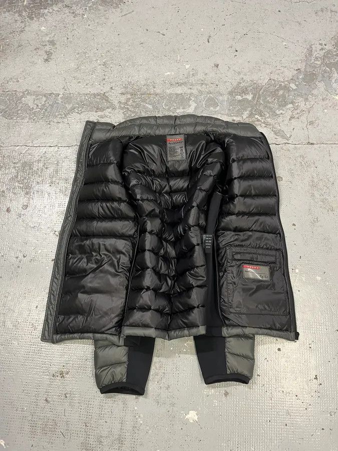 Prada FW2013 Prada Grey Puffer Jacket Size US L / EU 52-54 / 3 - 11 Thumbnail