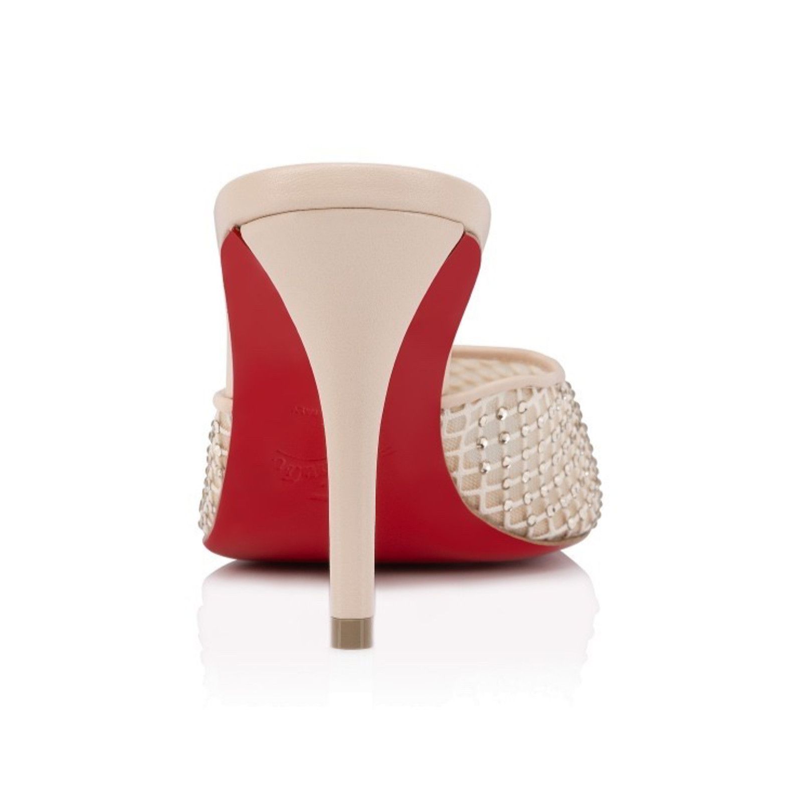 Christian Louboutin Christian Louboutin Apostropha Mule Mesh Strass 80 Size US 8 / IT 38 - 19 Thumbnail