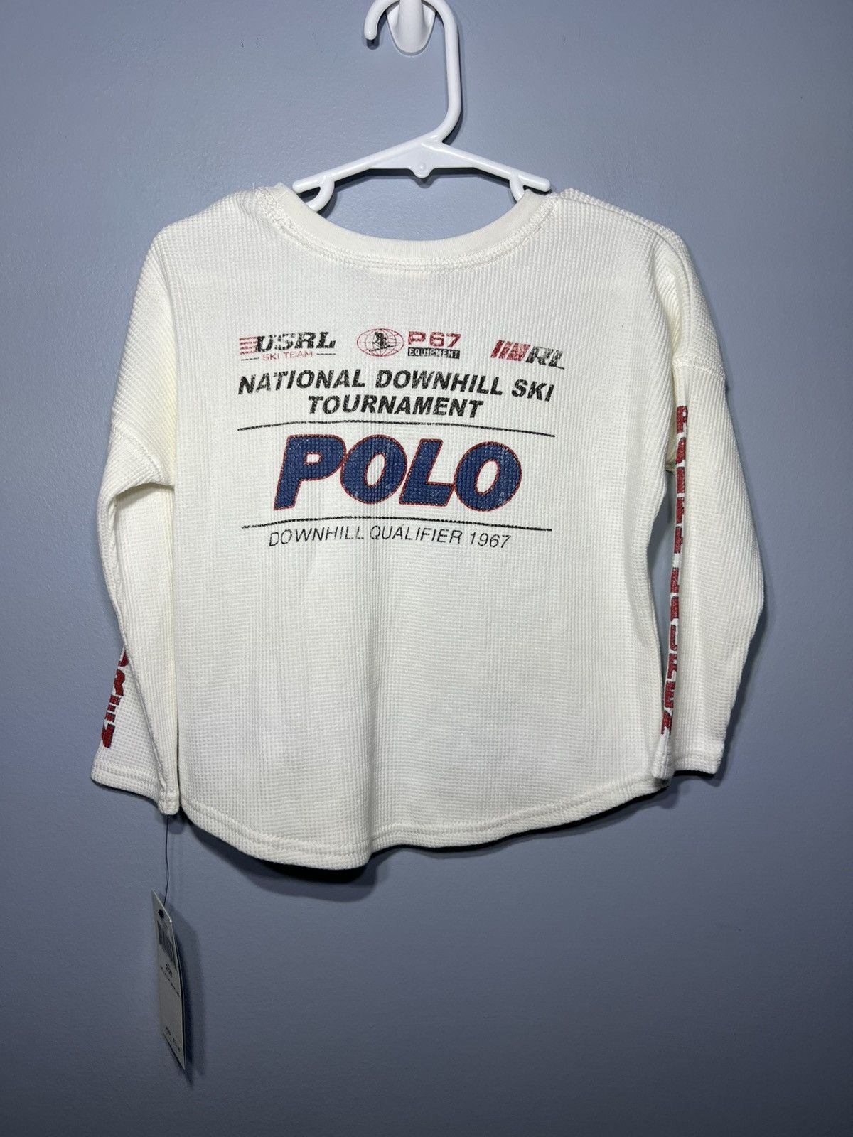 Polo Ralph Lauren Polo Ralph Lauren Kids Sz 2T White Downhill Ski Graphic Size XXS / US 00 / IT 34 - 4 Thumbnail