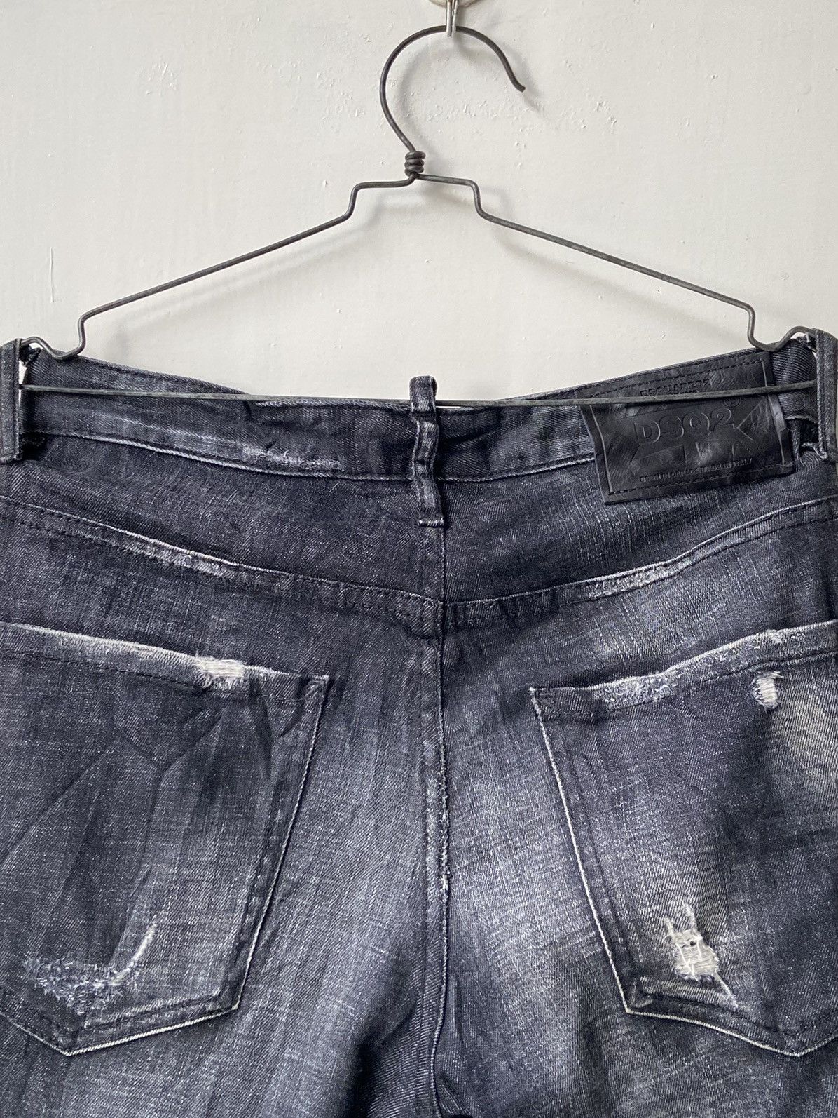 Dsquared2 DSQUARED2 Black Denim Pants Size US 30 / EU 46 - 17 Thumbnail