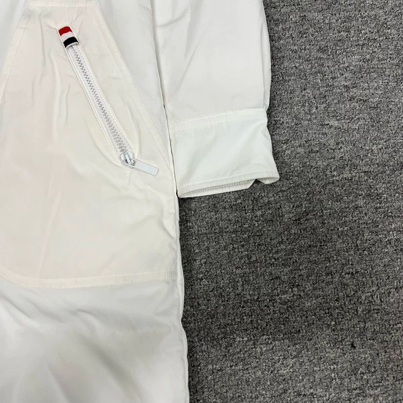 Thom Browne Thom Browne White long down jacket Size XS / US 0-2 / IT 36-38 - 2 Thumbnail