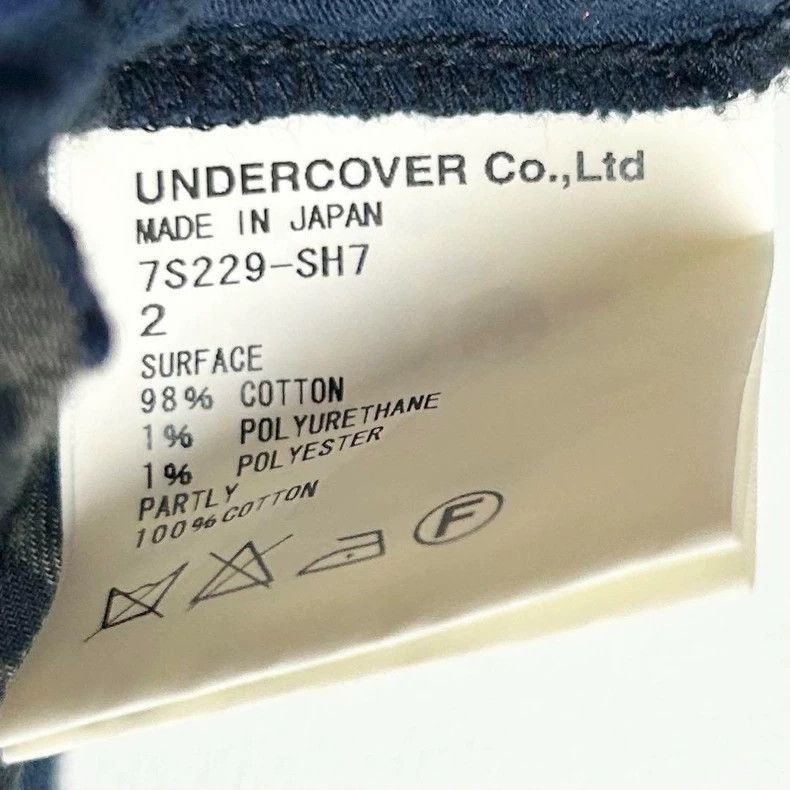 Undercover UNDERCOVER2007 SS Chuuu t Blood Rose Blue Checked Patchwork Size US M / EU 48-50 / 2 - 7 Thumbnail