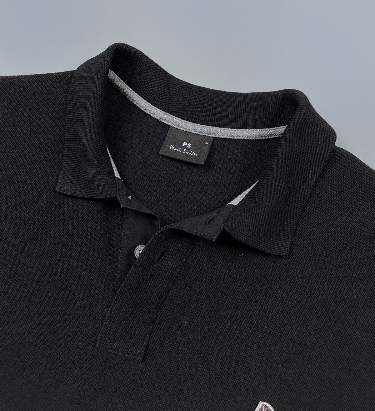 Paul Smith Men's PS Paul Smith Zebra SS Polo Shirt Organic Cotton M Size US M / EU 48-50 / 2 - 10 Thumbnail