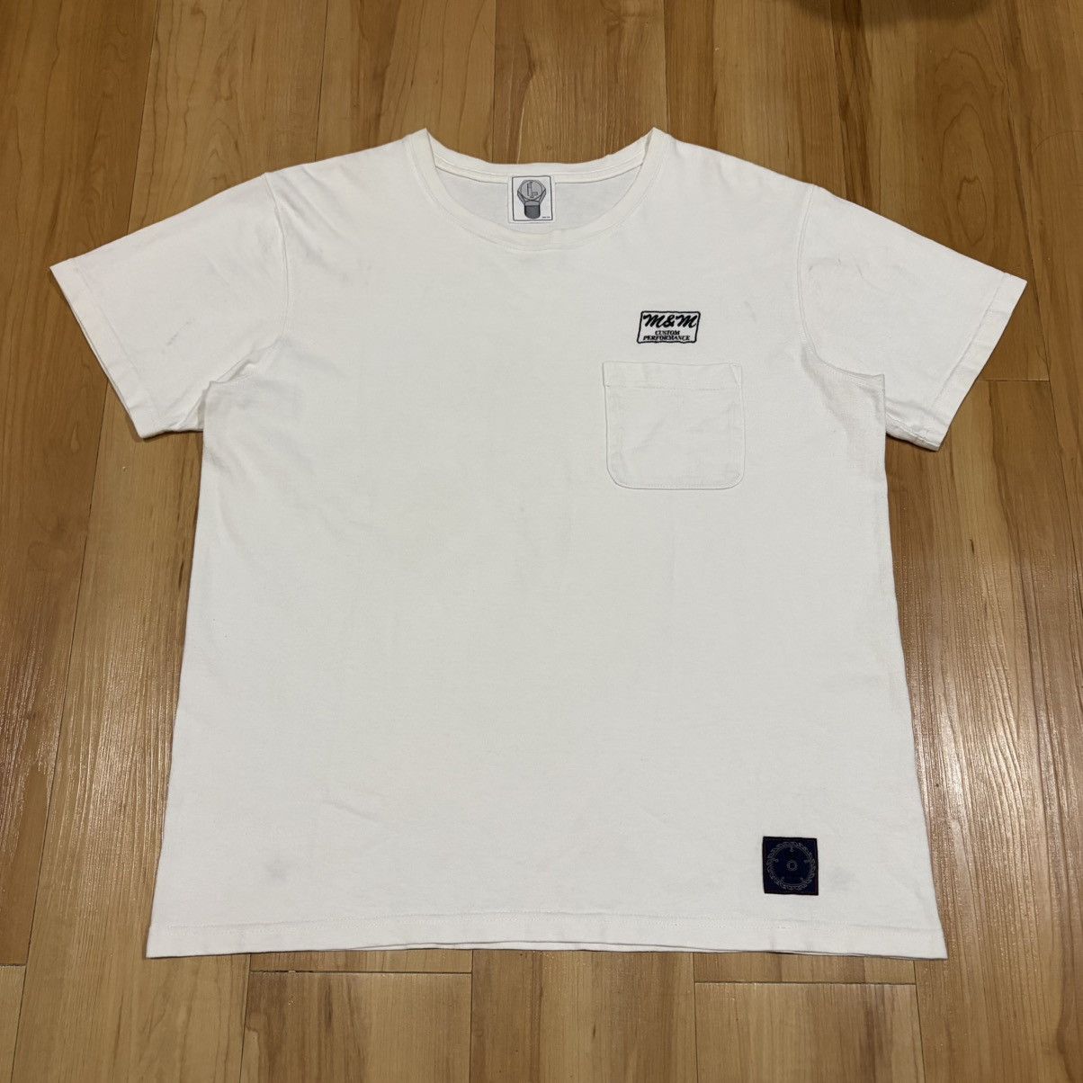 Japanese Brand M&m custom perfomance pocket t-shirt Size US L / EU 52-54 / 3 - 1 Thumbnail