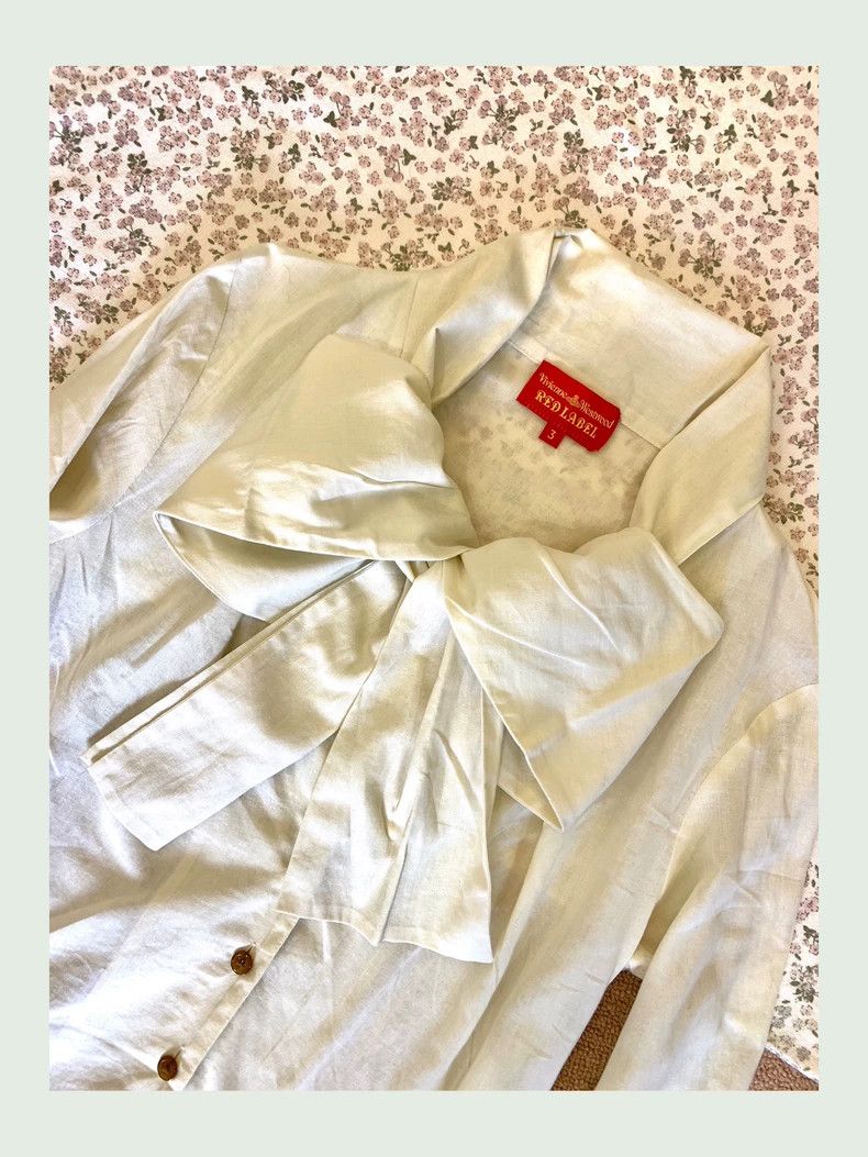 Vivienne Westwood Vivienne Westwood Striped Shirt, Vintage Secondhand Size L / US 10 / IT 46 - 3 Thumbnail