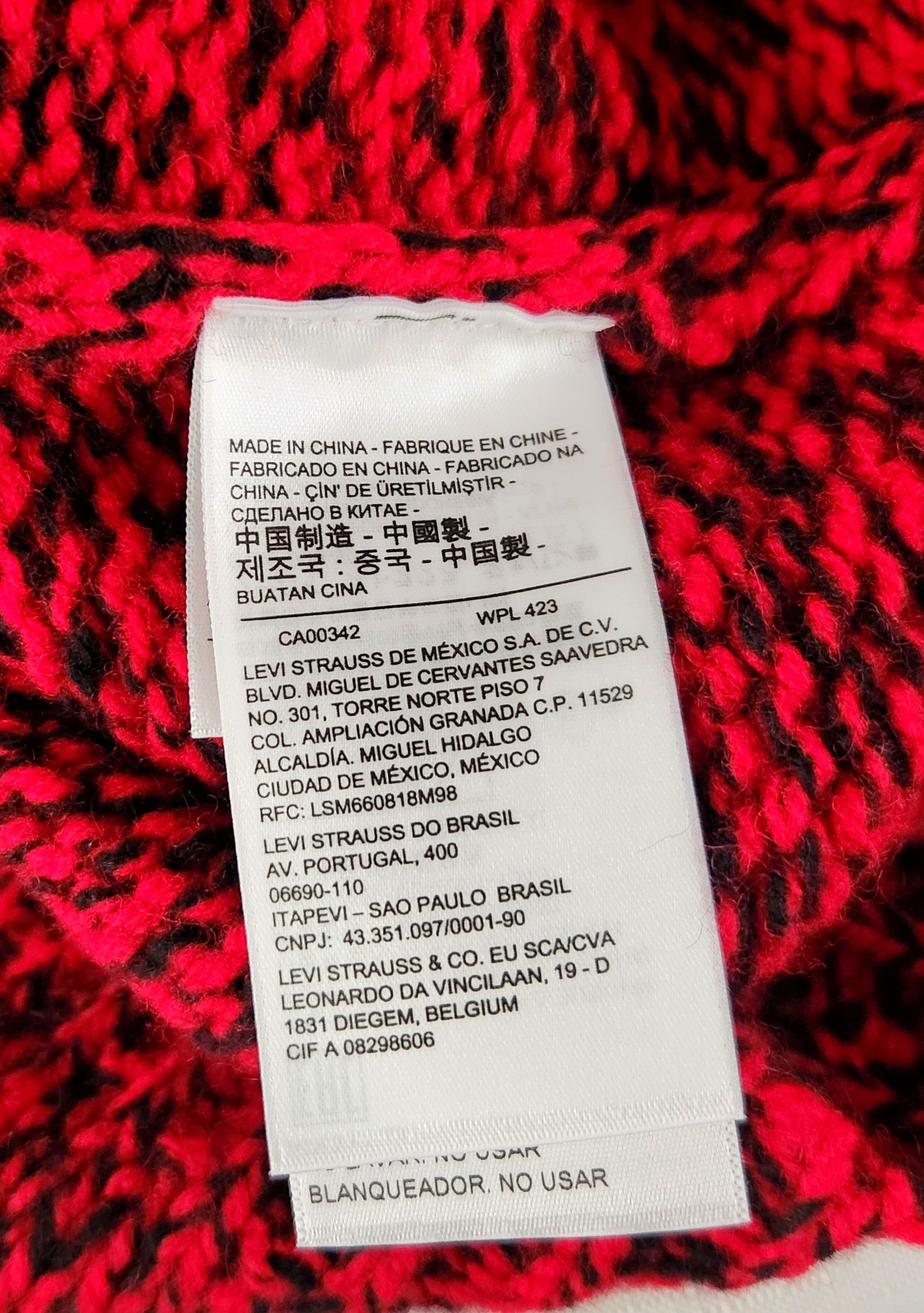 LVC × Levi's LEVIS VINTAGE CLOTHING LVC LOOSE CREWNECK KNIT SWEATER XS Size US XS / EU 42 / 0 - 7 Thumbnail