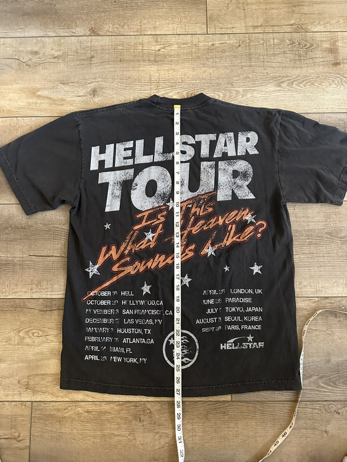 HELLSTAR Hellstar Biker Tour Overseas Exclusive Tee (M) Size US M / EU 48-50 / 2 - 8 Thumbnail