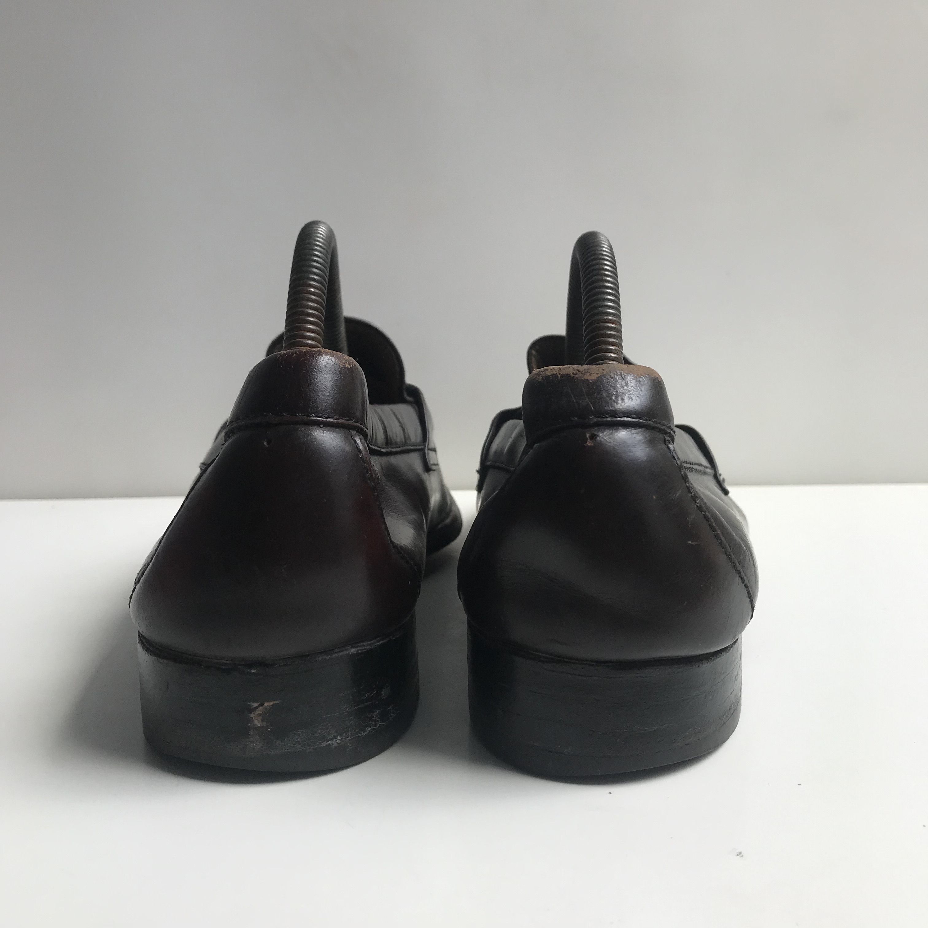 Bass × G.H. Bass & Co. × Vintage Vintage GH Bass Weejuns Penny Loafer Wine Walton brunell Size US 9 / EU 42 - 15 Thumbnail