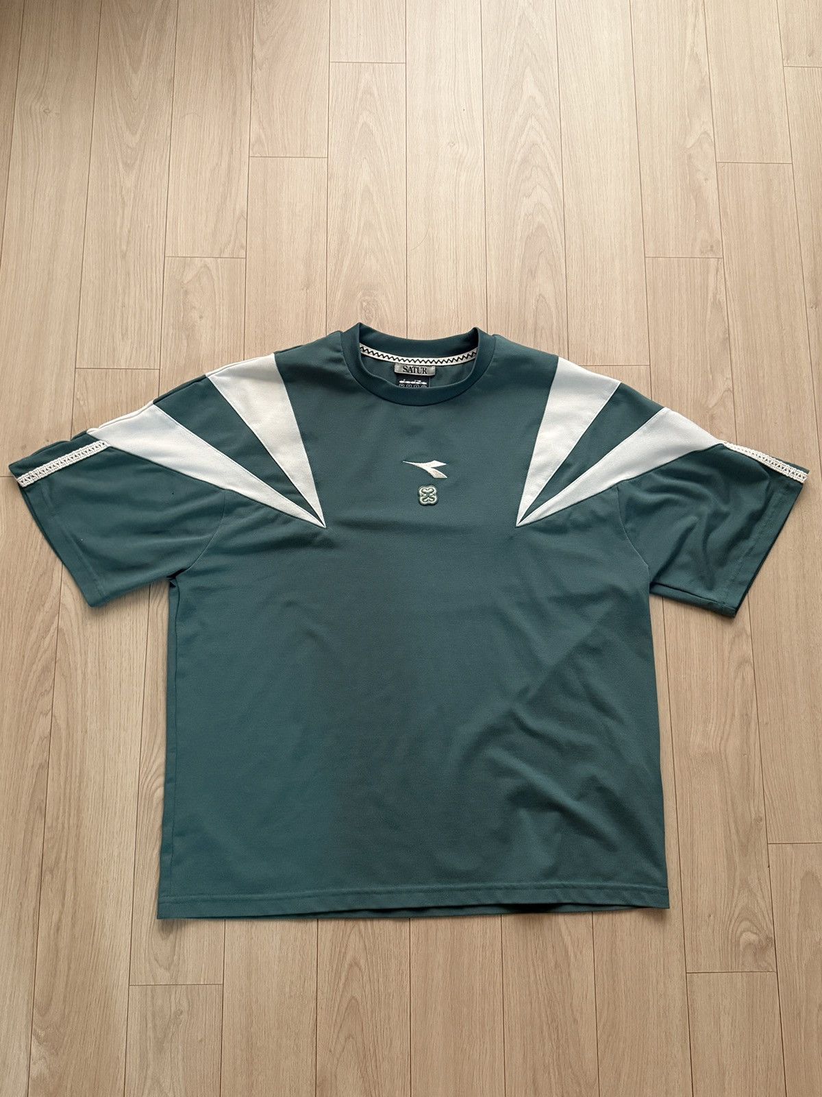 Diadora SATUR Lace Pique Tee Size US S / EU 44-46 / 1 - 1 Thumbnail