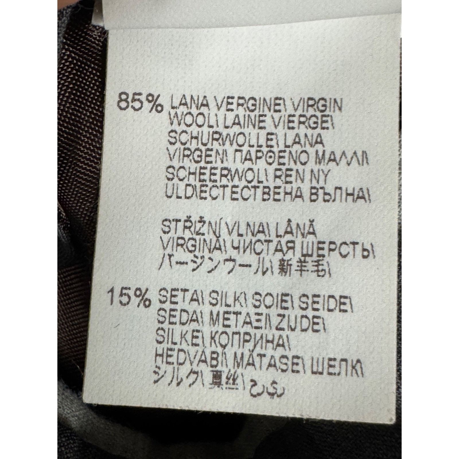 Brunello Cucinelli Brunello Cucinelli Gray Wool Silk Blazer Suit Jacket 46 36R Size 36R - 4 Thumbnail