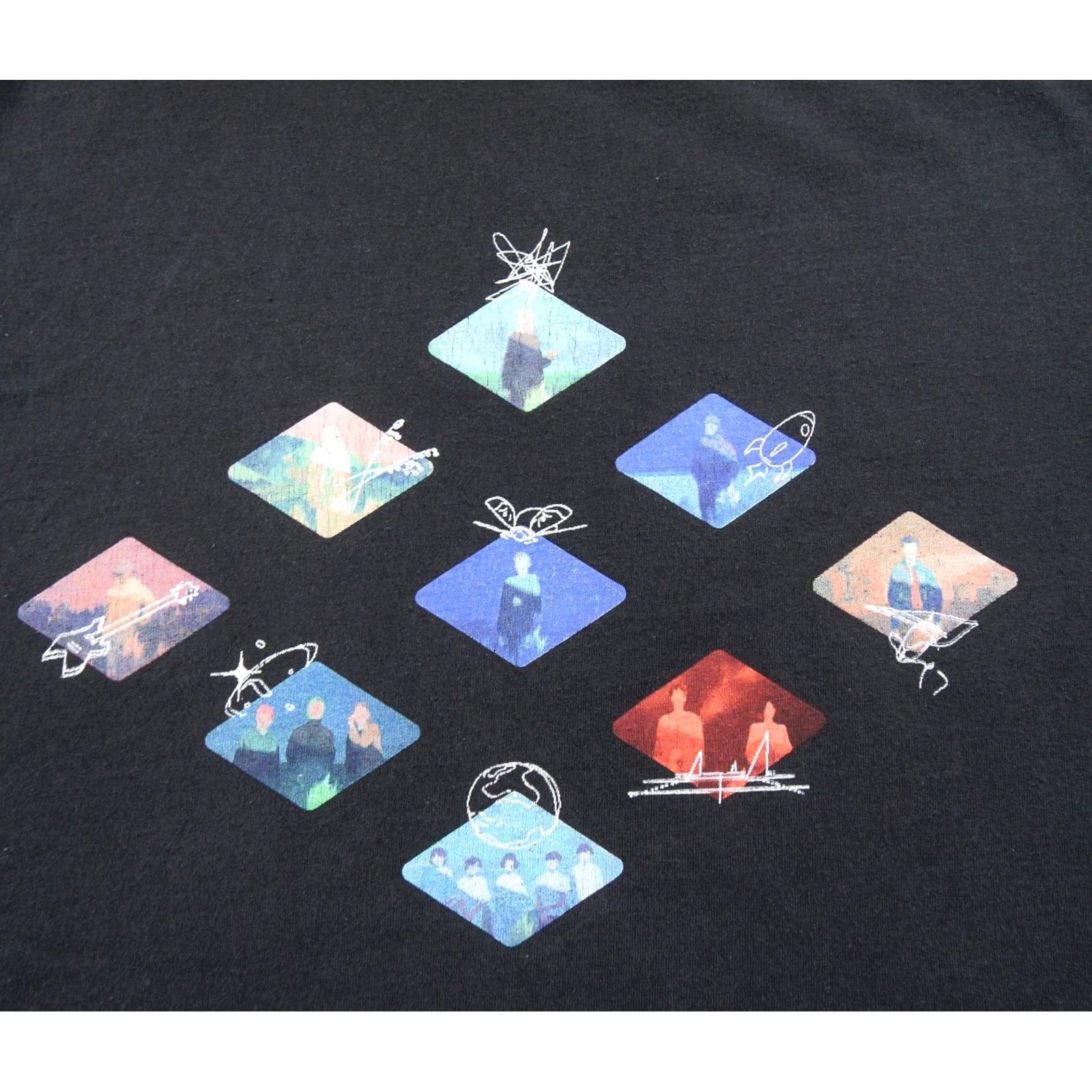 Vintage Porter Robinson Mens Medium Black Graphic Tee Second Sky EDM Shirt Size US M / EU 48-50 / 2 - 2 Thumbnail