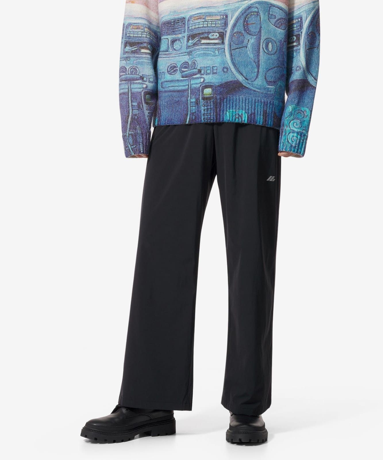 Balenciaga o1w1db10226 Track Pants in Black Size US 28 / EU 44 - 2 Thumbnail