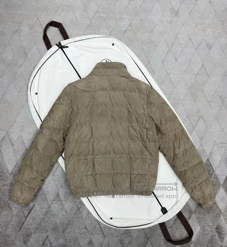 Loro Piana Loro Piana Suede Boomber Jacket, Suede Shell, Cashmere Lin Size US M / EU 48-50 / 2 - 6 Thumbnail
